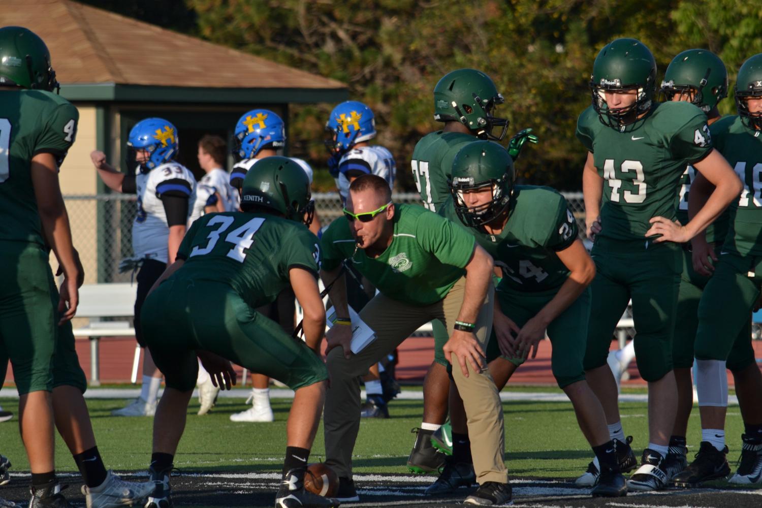 Varsity football vs. Hutch photo gallery (Photos by Kaitlyn Sanders)