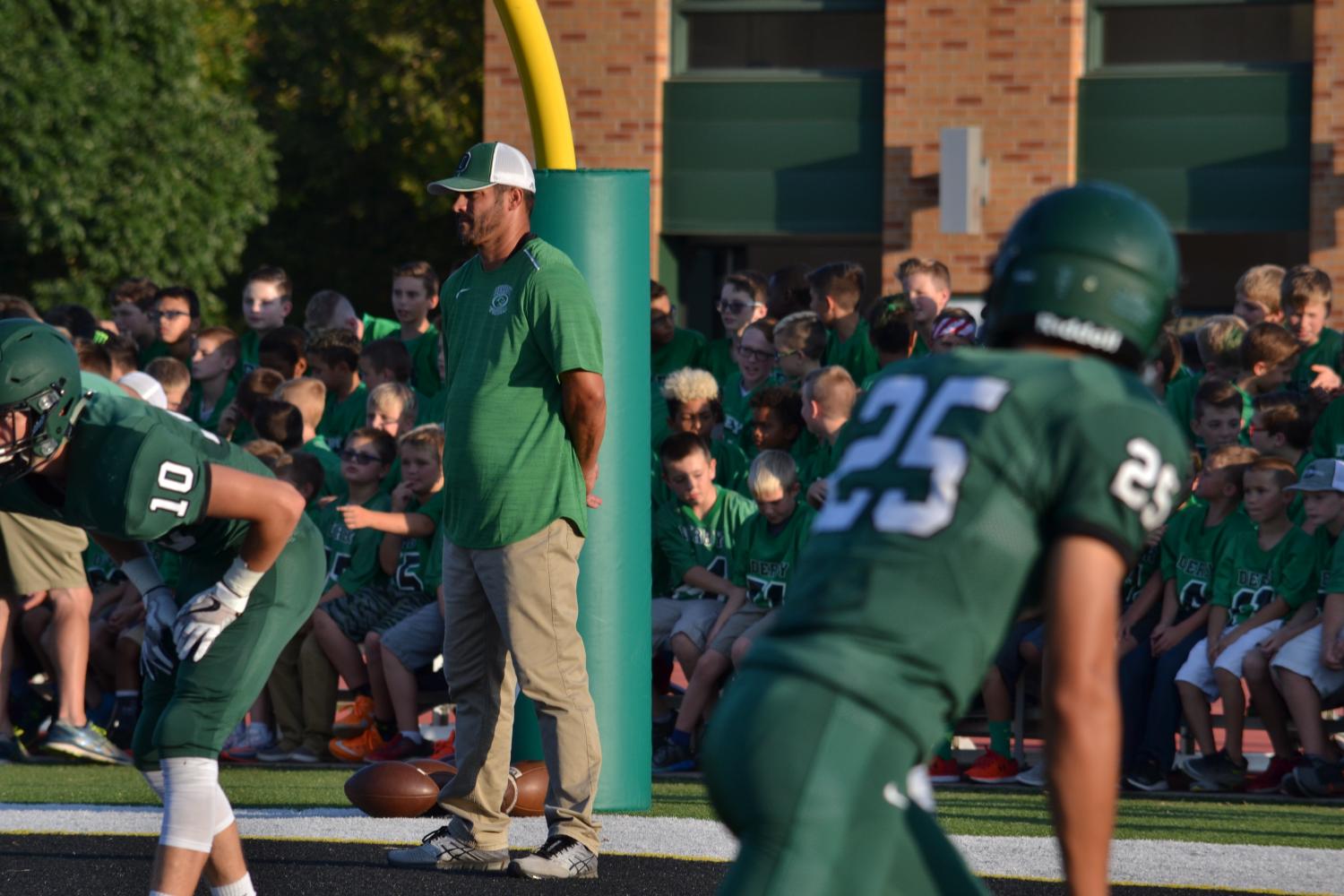 Varsity football vs. Hutch photo gallery (Photos by Kaitlyn Sanders)