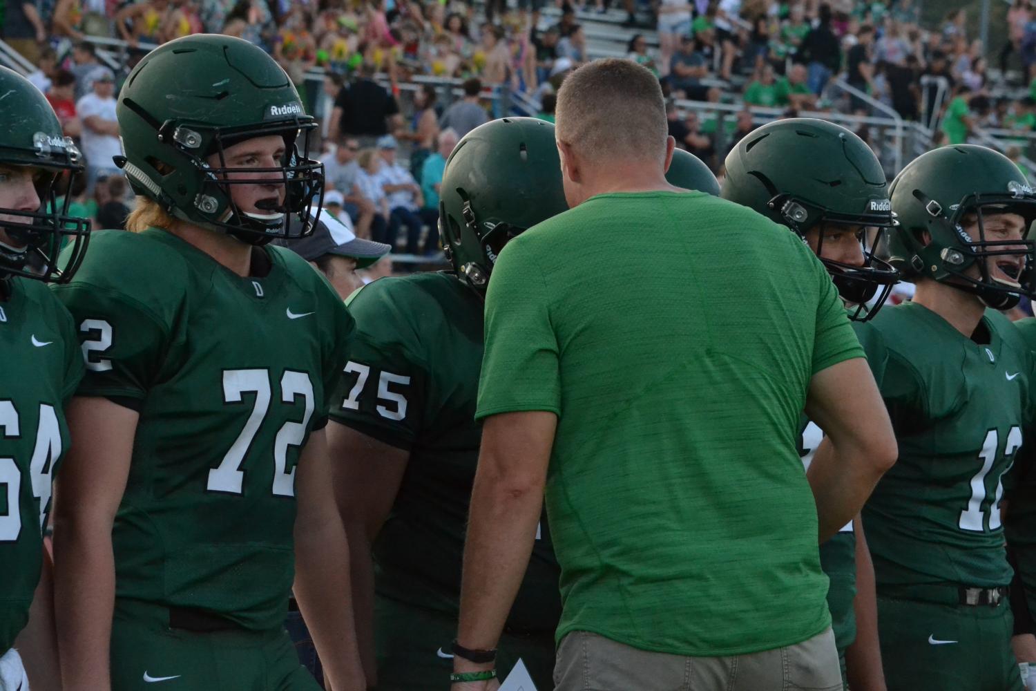 Varsity football vs. Hutch photo gallery (Photos by Kaitlyn Sanders)