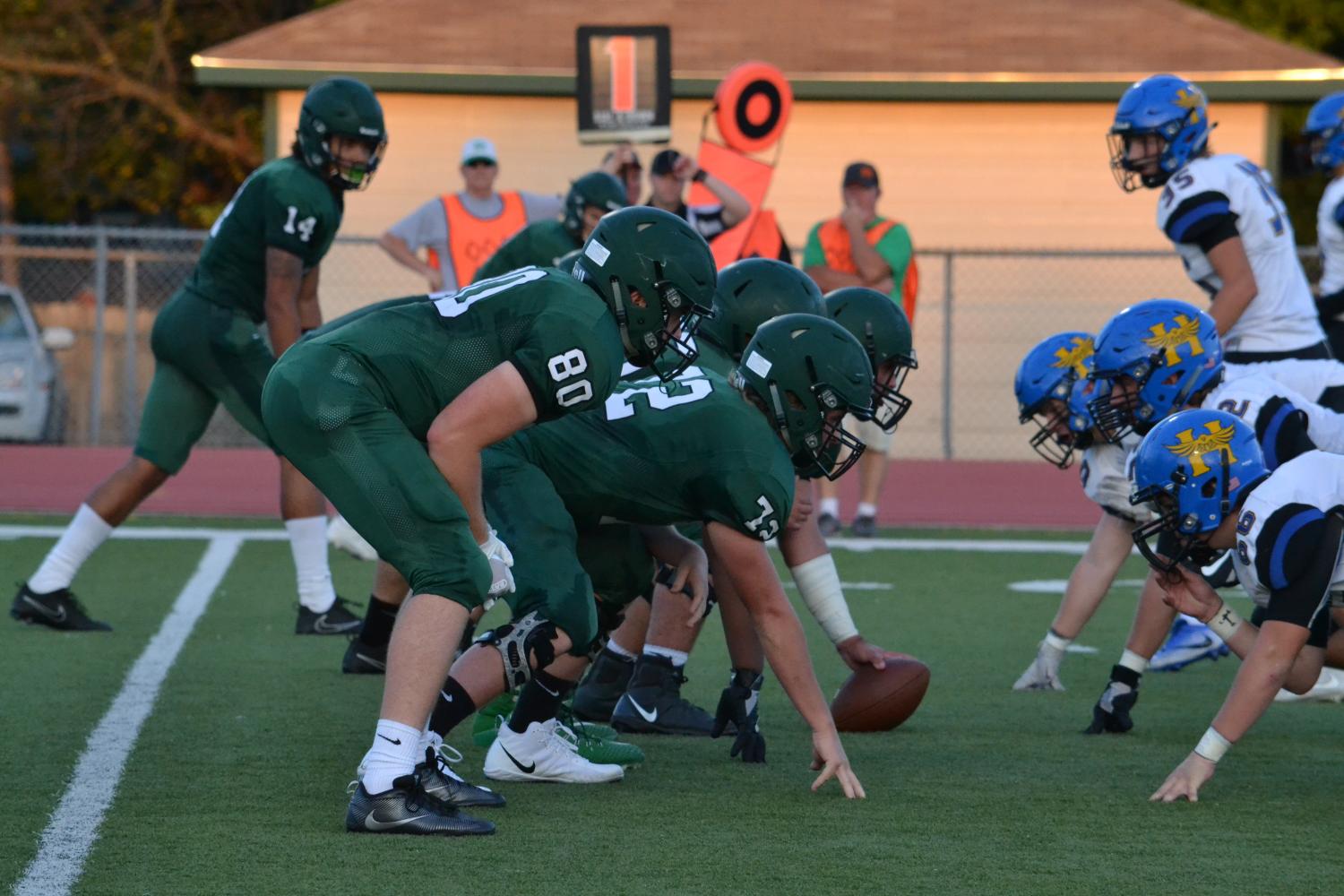 Varsity football vs. Hutch photo gallery (Photos by Kaitlyn Sanders)