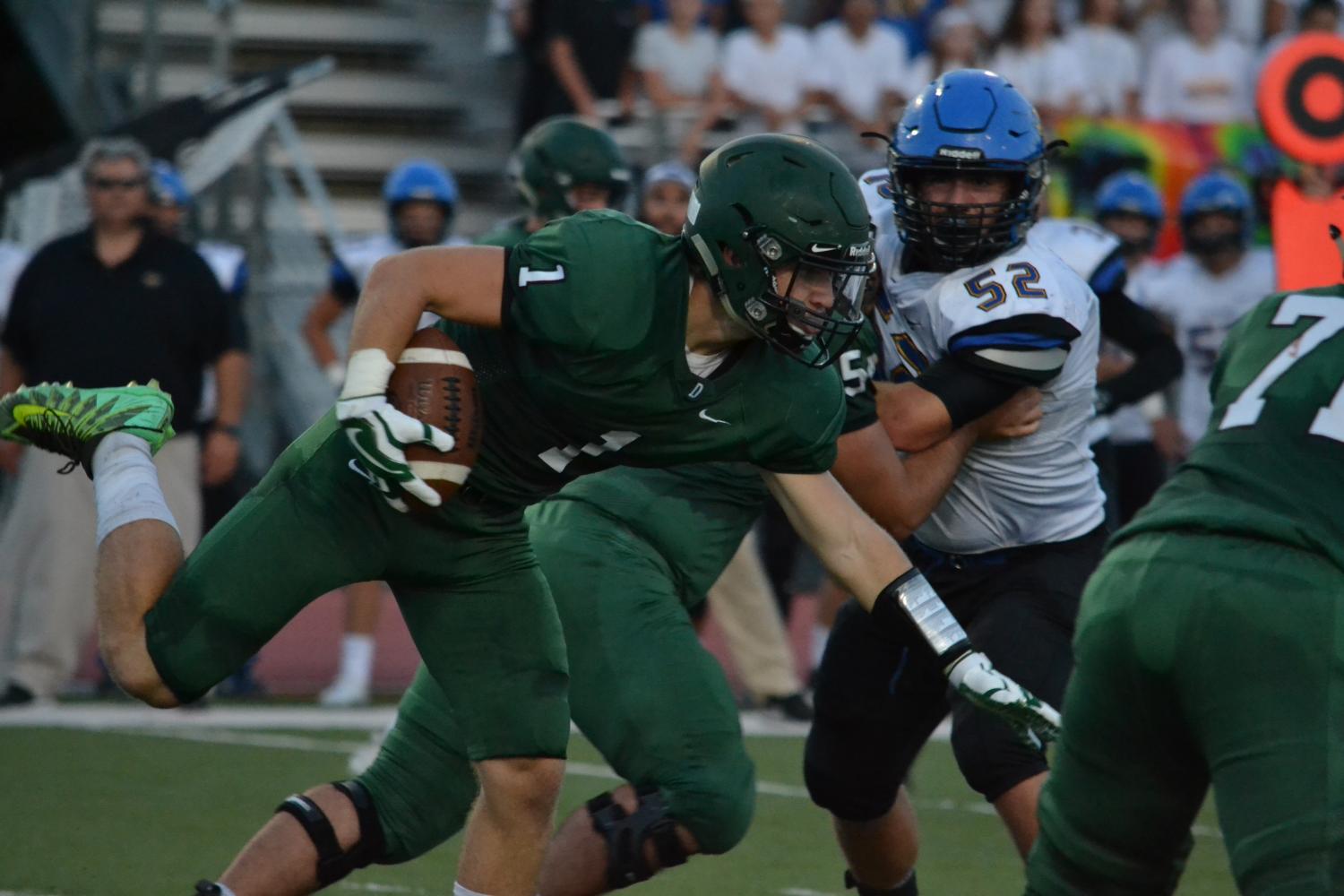 Varsity football vs. Hutch photo gallery (Photos by Kaitlyn Sanders)