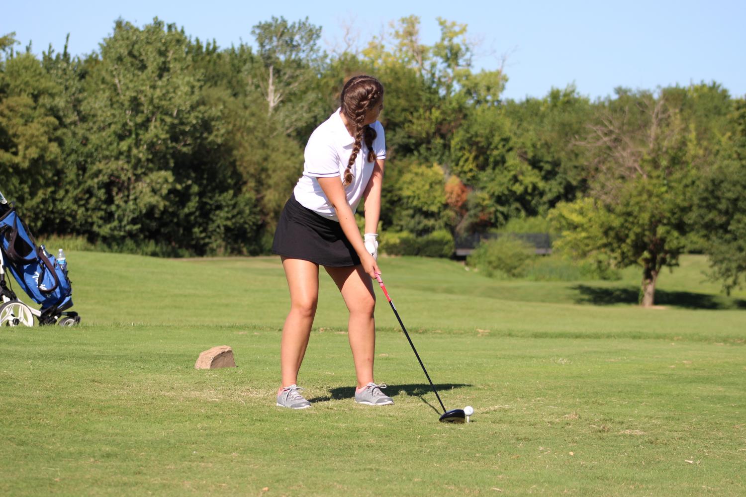 JV/Varsity girls golf (Photos by Sadie Svymbersky)