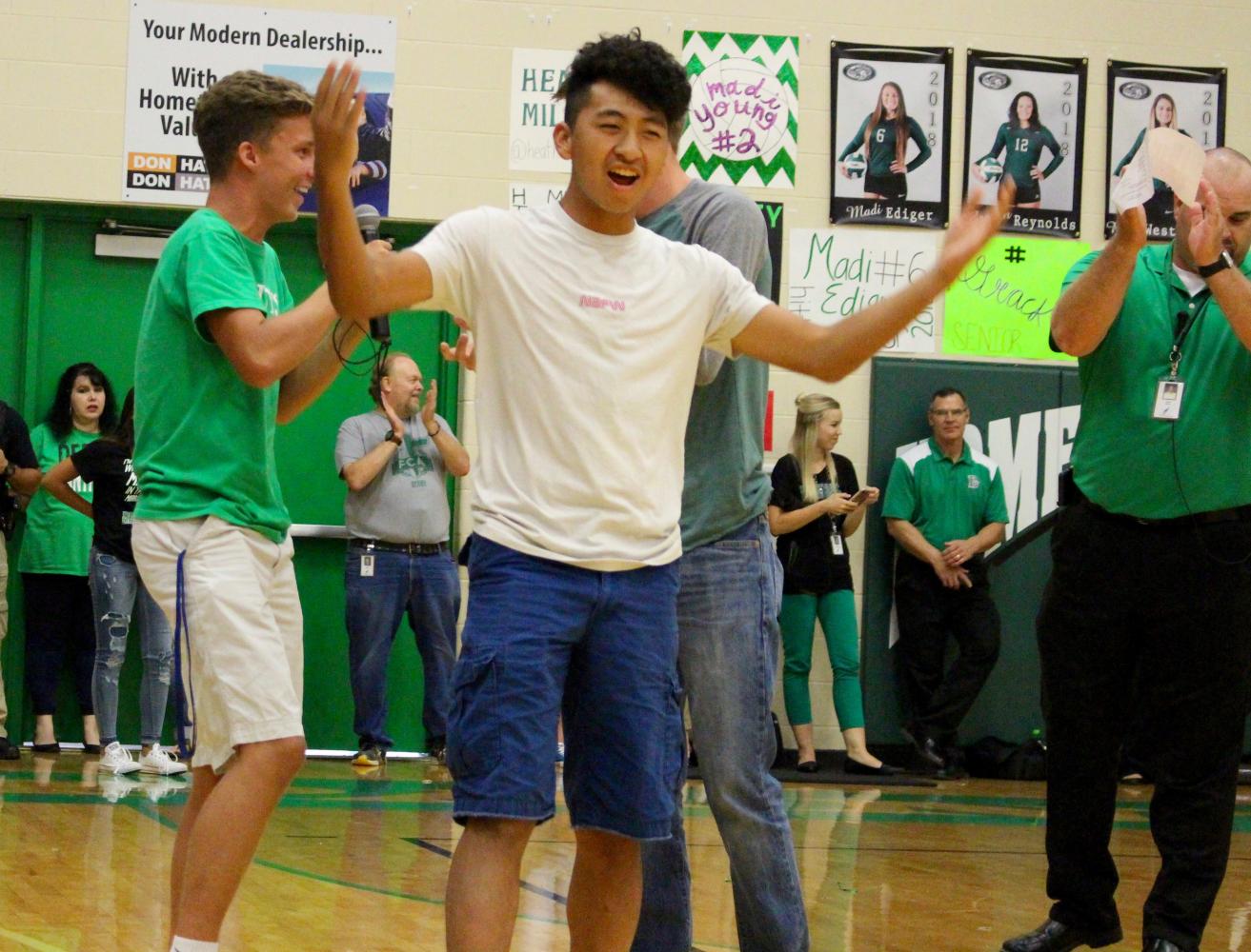 Derby FALLs in love with pep assemblies (Photos by Regina Waugh)