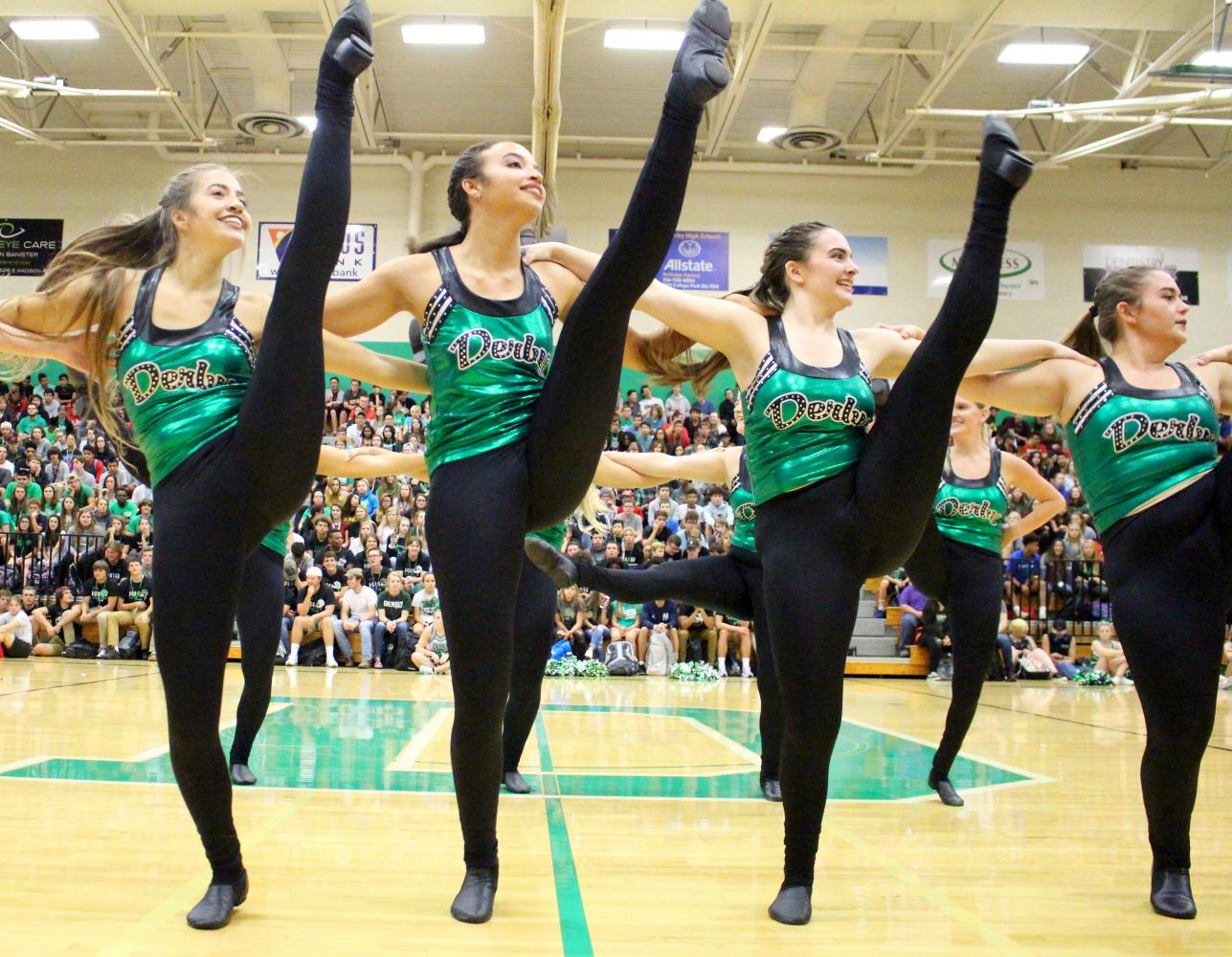 Derby FALLs in love with pep assemblies (Photos by Regina Waugh)