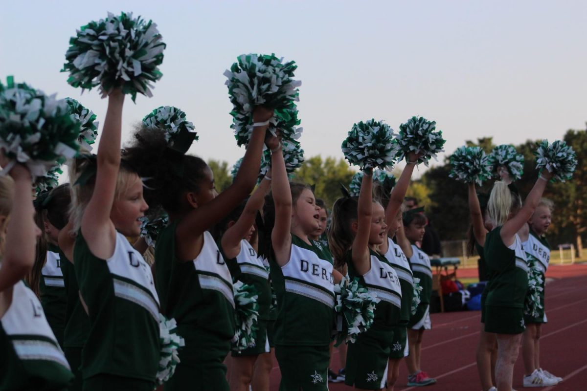 Junior cheerleaders become a staple of home football games
