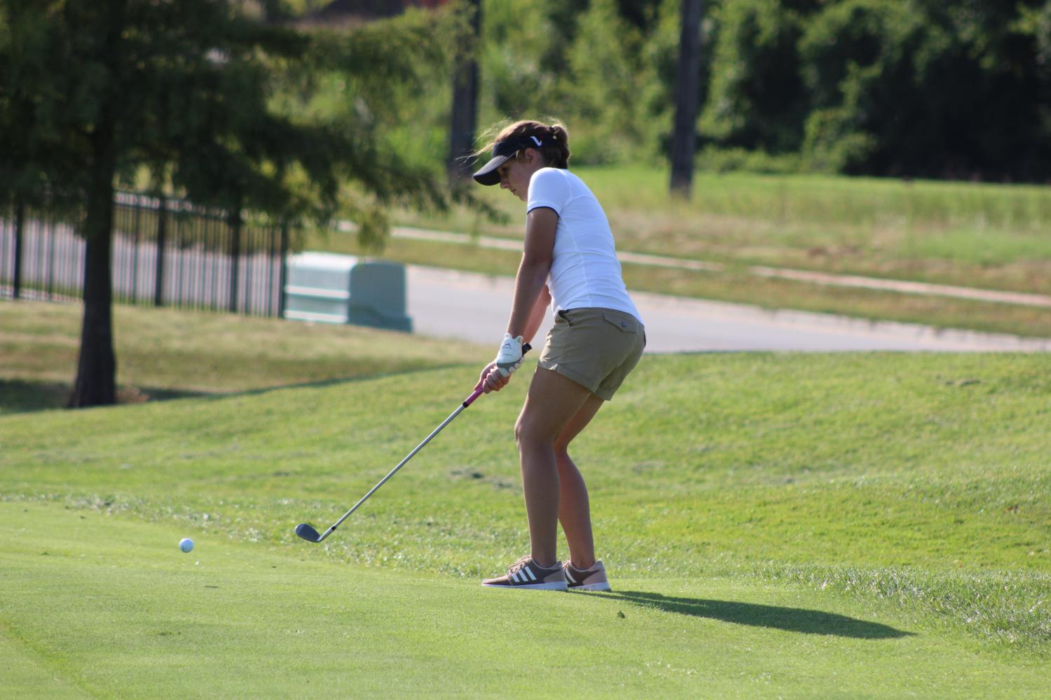 JV/Varsity girls golf (Photos by Sadie Svymbersky)