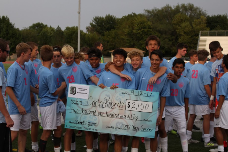 Boys soccer cancer benefit game photo gallery (Photos by Reagan Cowden)