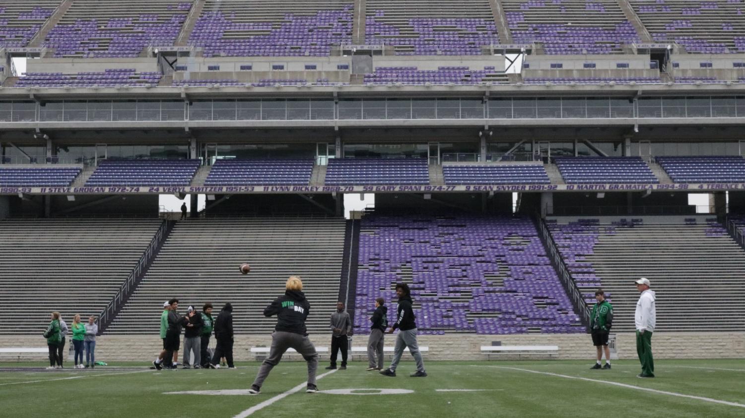 Derby football's Kansas State visit (Photos by Hannah Abou-Faissal and Brett Jones)