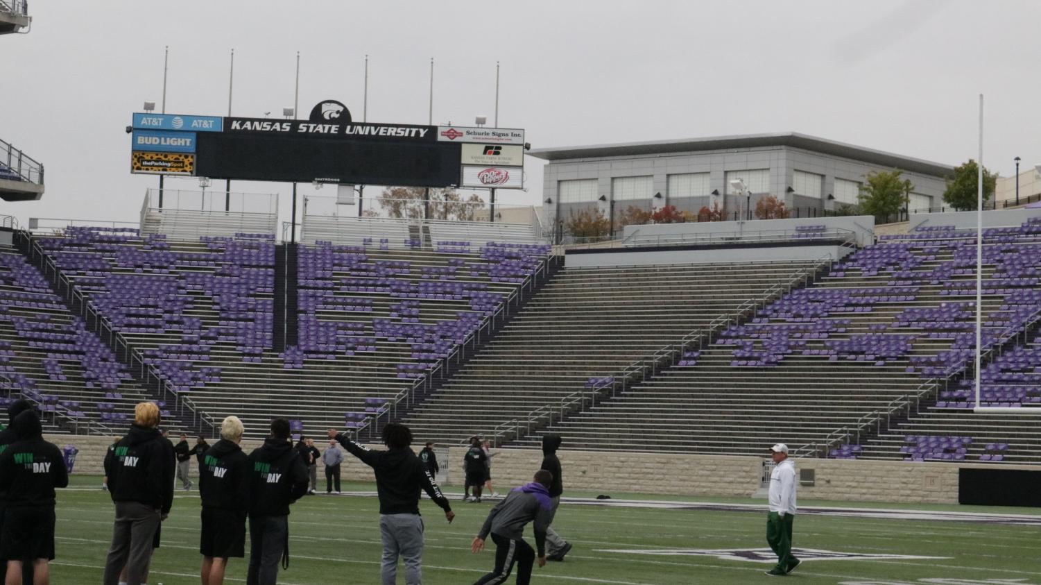 Derby football's Kansas State visit (Photos by Hannah Abou-Faissal and Brett Jones)