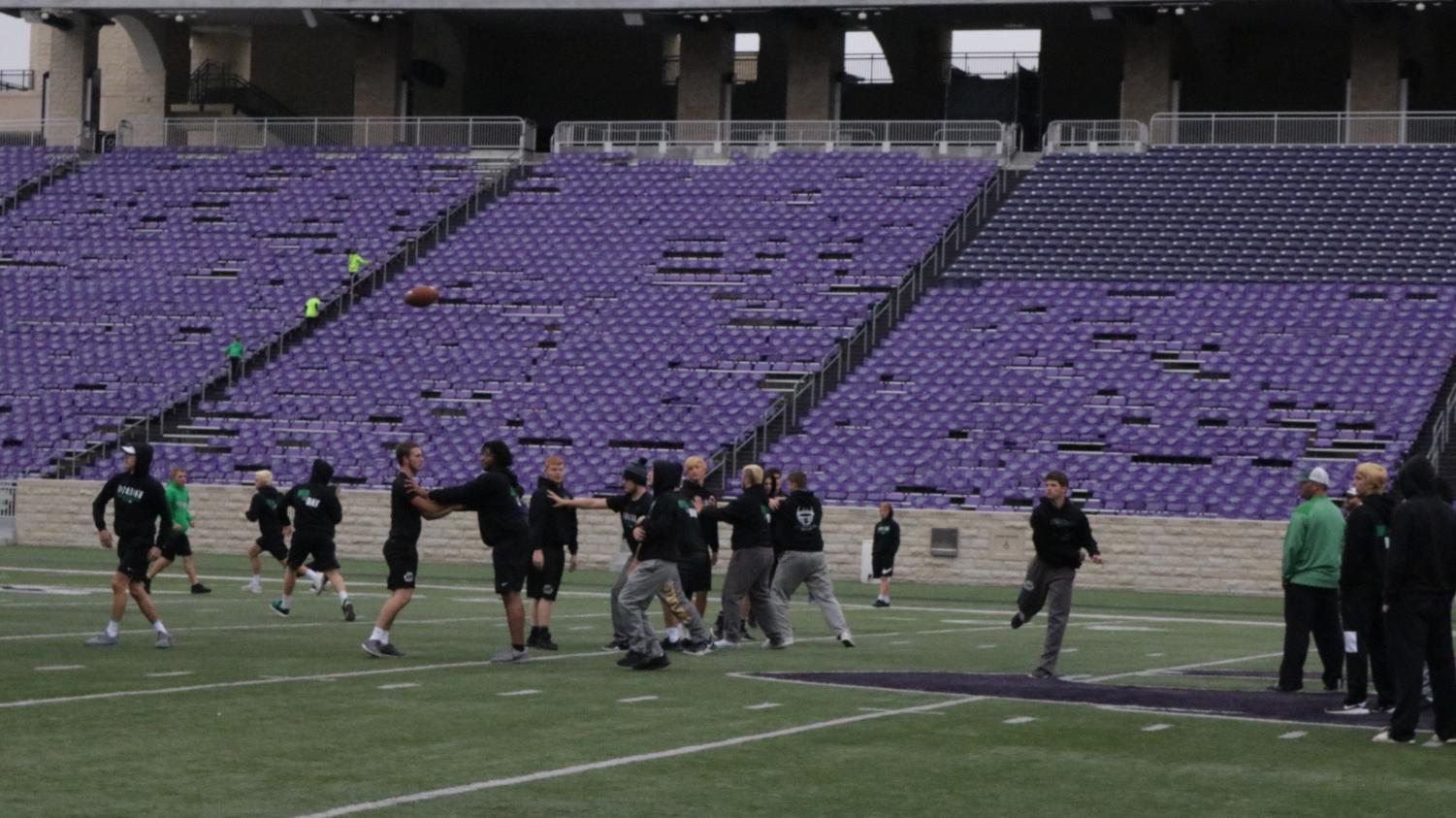 Derby football's Kansas State visit (Photos by Hannah Abou-Faissal and Brett Jones)