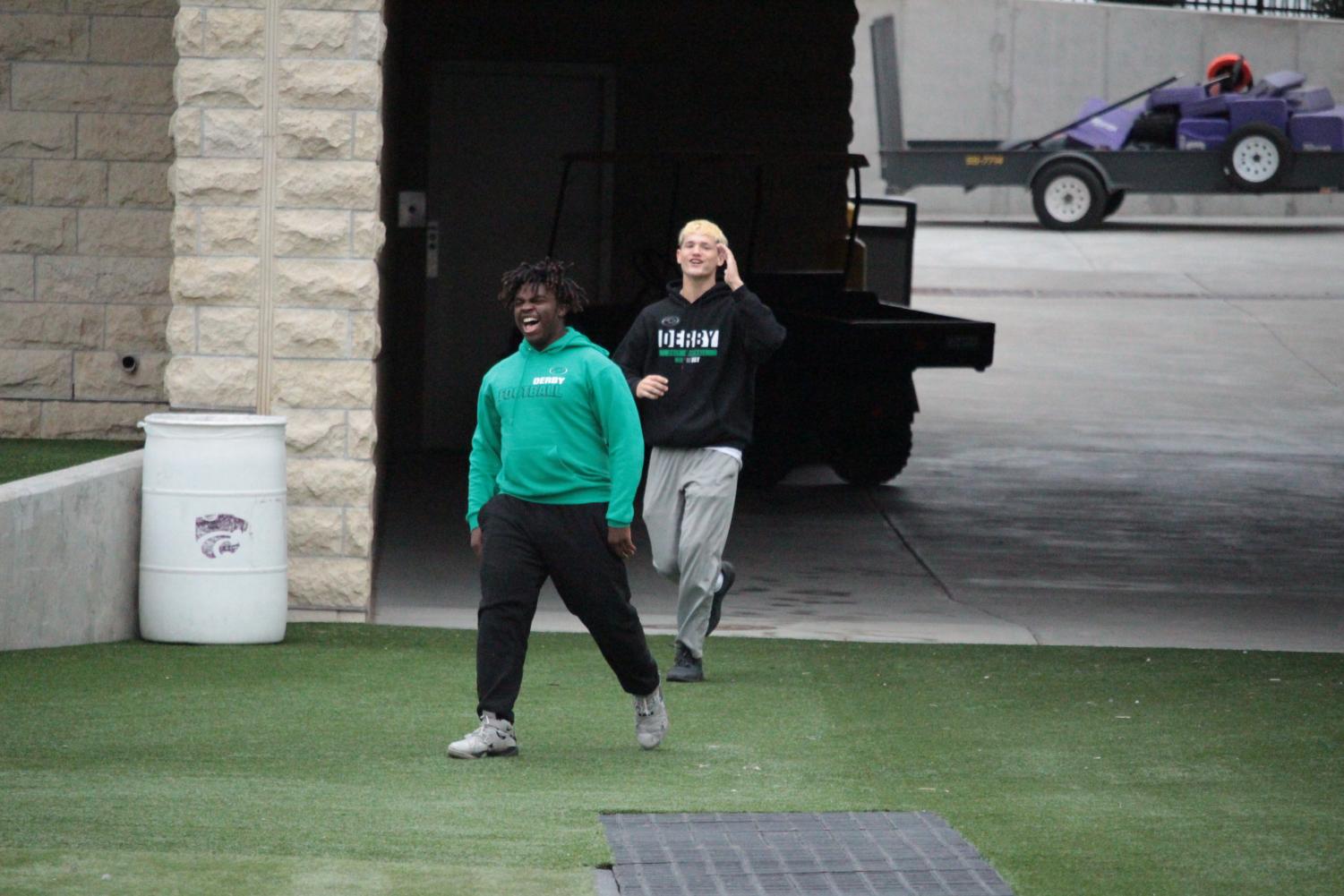 Derby football's Kansas State visit (Photos by Hannah Abou-Faissal and Brett Jones)