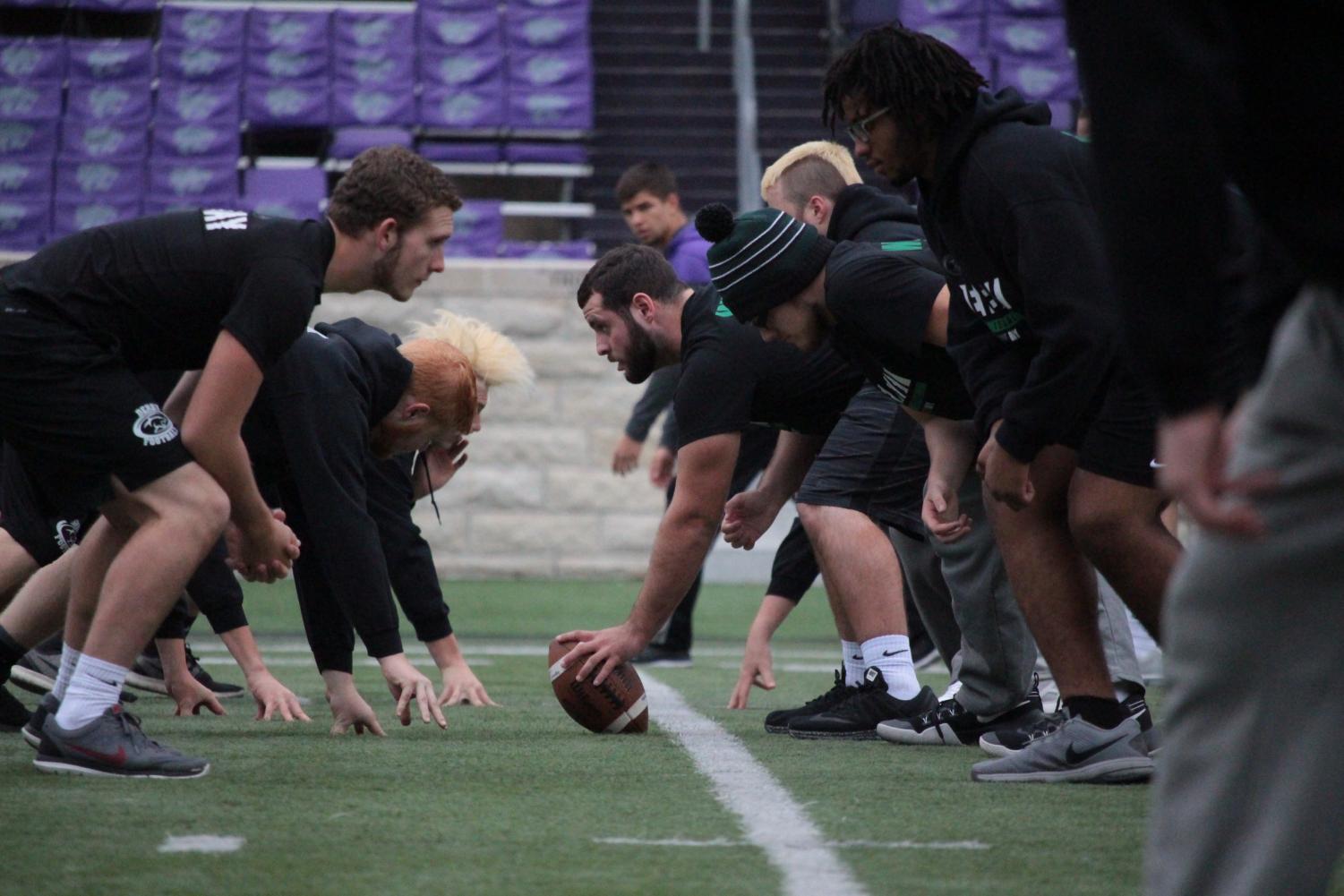 Derby football's Kansas State visit (Photos by Hannah Abou-Faissal and Brett Jones)