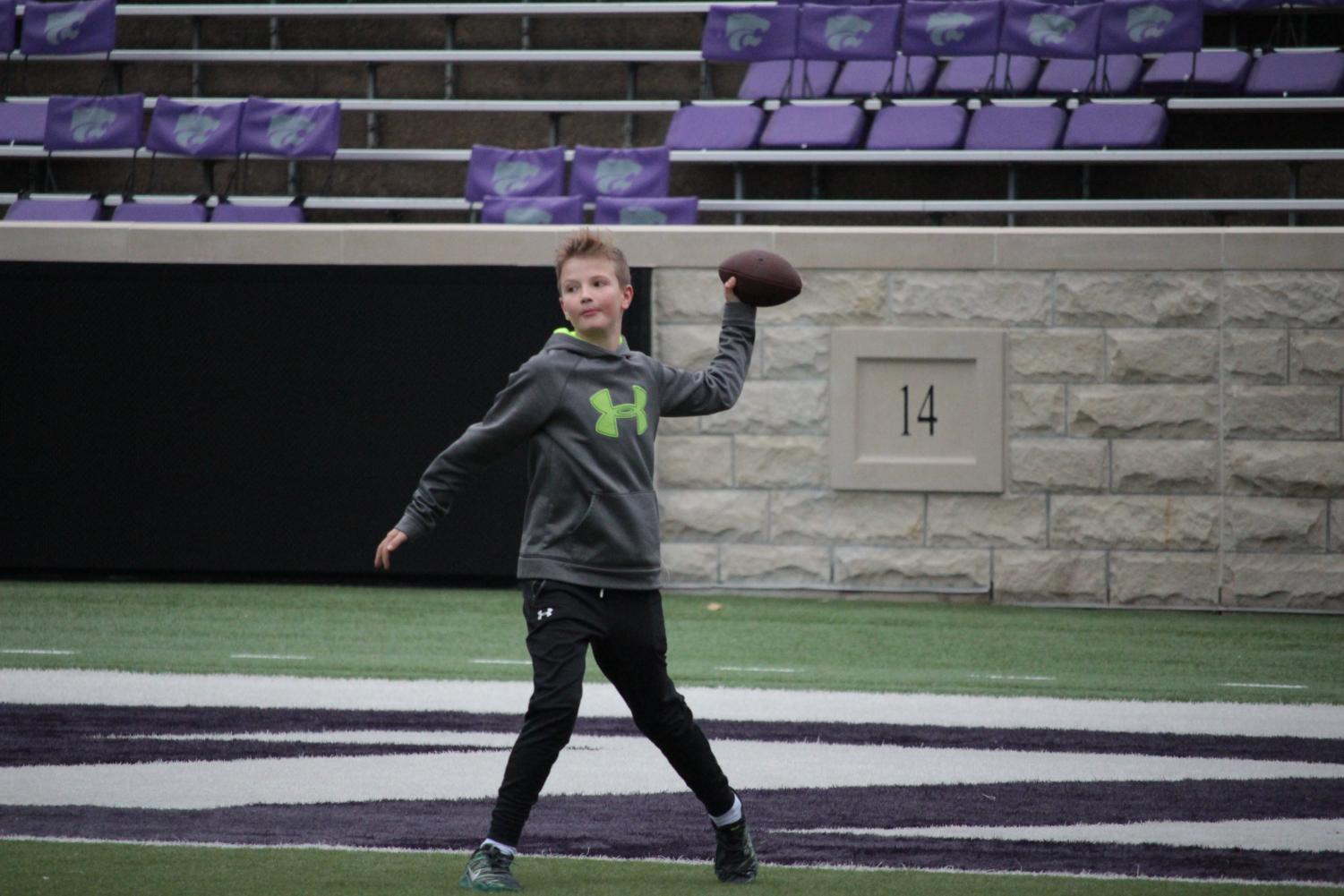 Derby football's Kansas State visit (Photos by Hannah Abou-Faissal and Brett Jones)