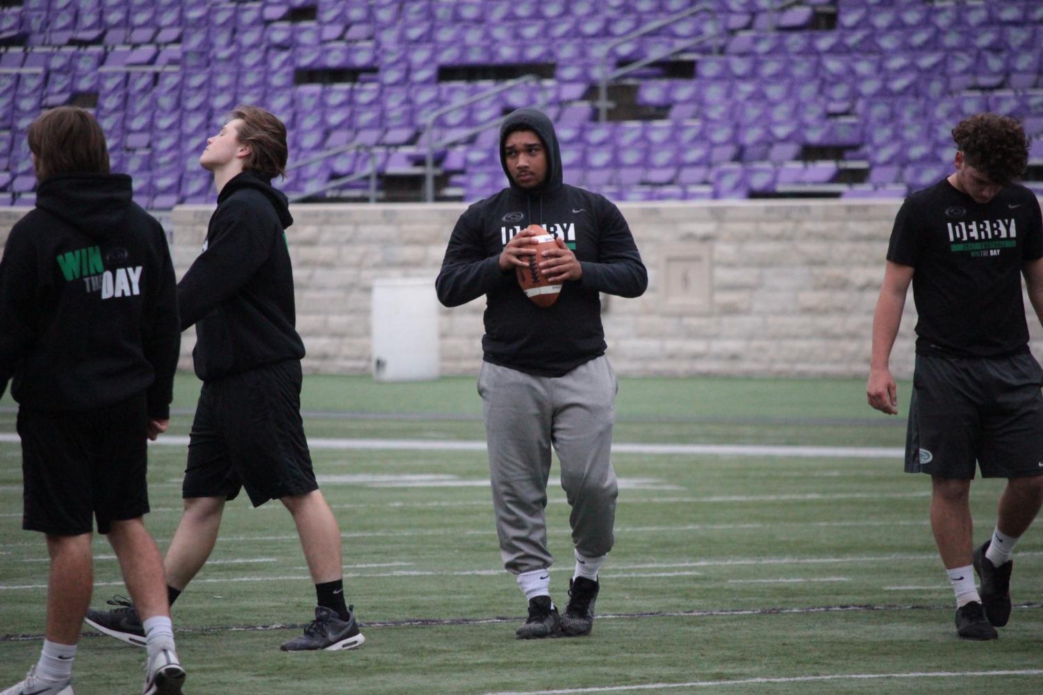 Derby football's Kansas State visit (Photos by Hannah Abou-Faissal and Brett Jones)