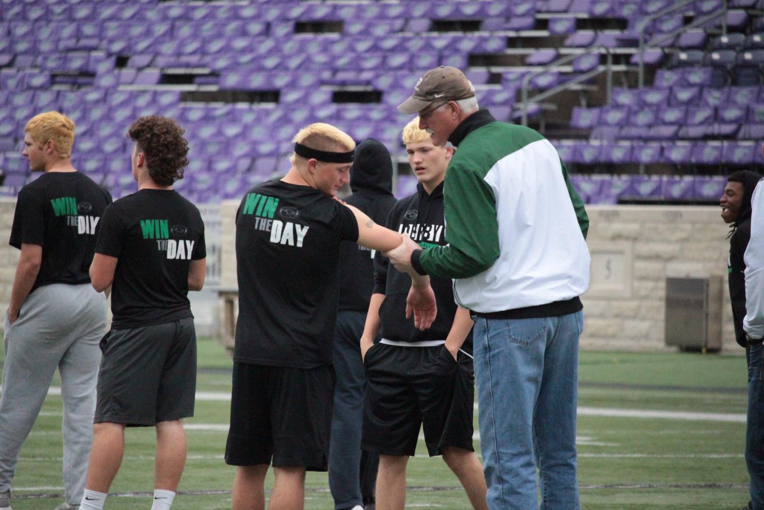 Derby football's Kansas State visit (Photos by Hannah Abou-Faissal and Brett Jones)