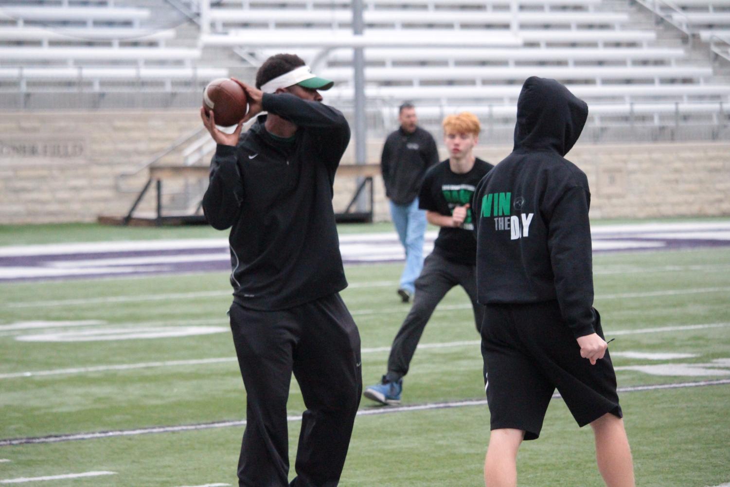 Derby football's Kansas State visit (Photos by Hannah Abou-Faissal and Brett Jones)