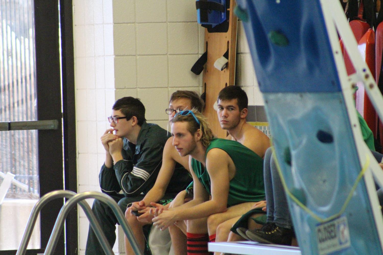 Derby Boy's Swim vs. Campus, Independent, Coffeyville, and Winfield High school (Photos by Karina Salinas)