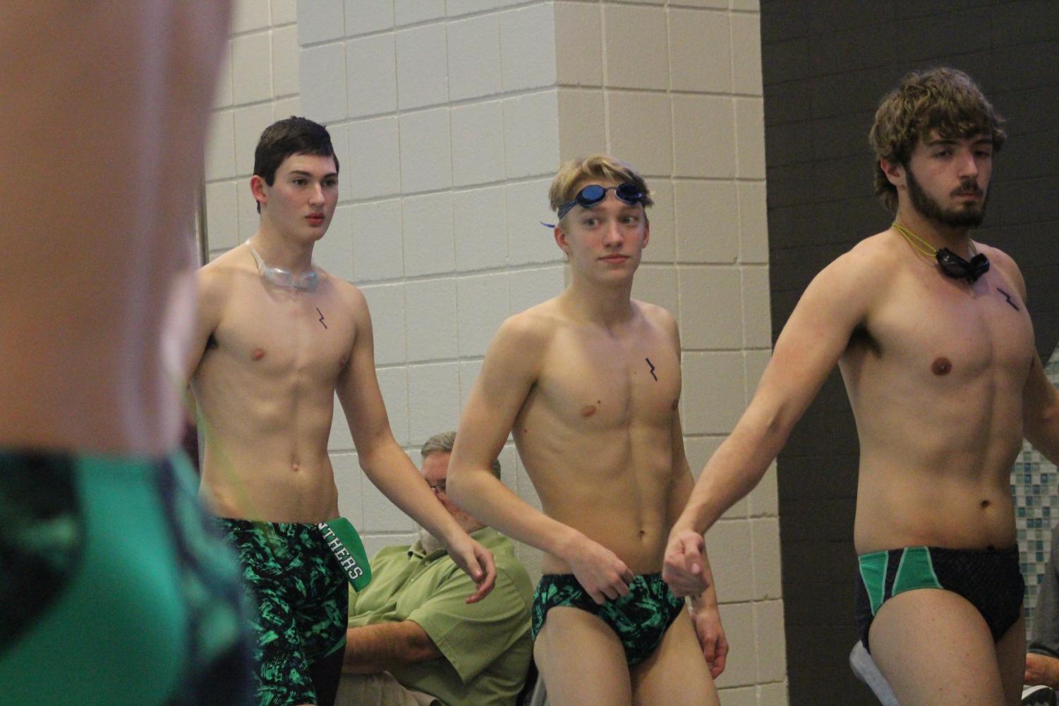 Derby Boy's Swim vs. Campus, Independent, Coffeyville, and Winfield High school (Photos by Karina Salinas)