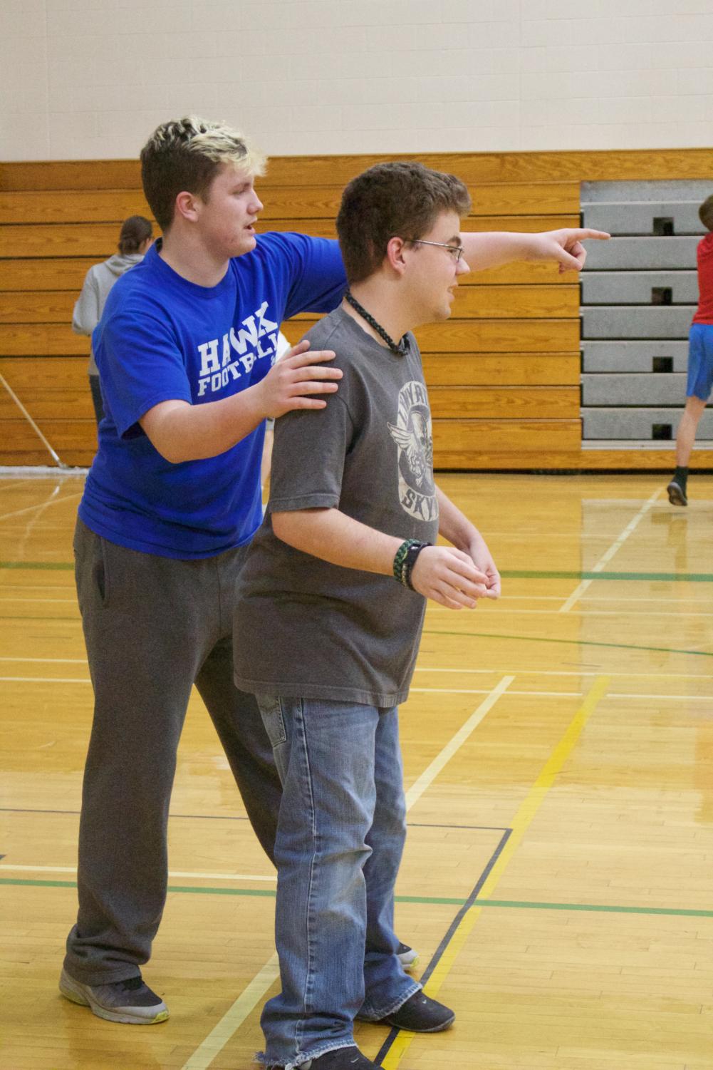 Panther+Pal+basketball+practice+%28photos+by+Kaitlyn+Strobel%29