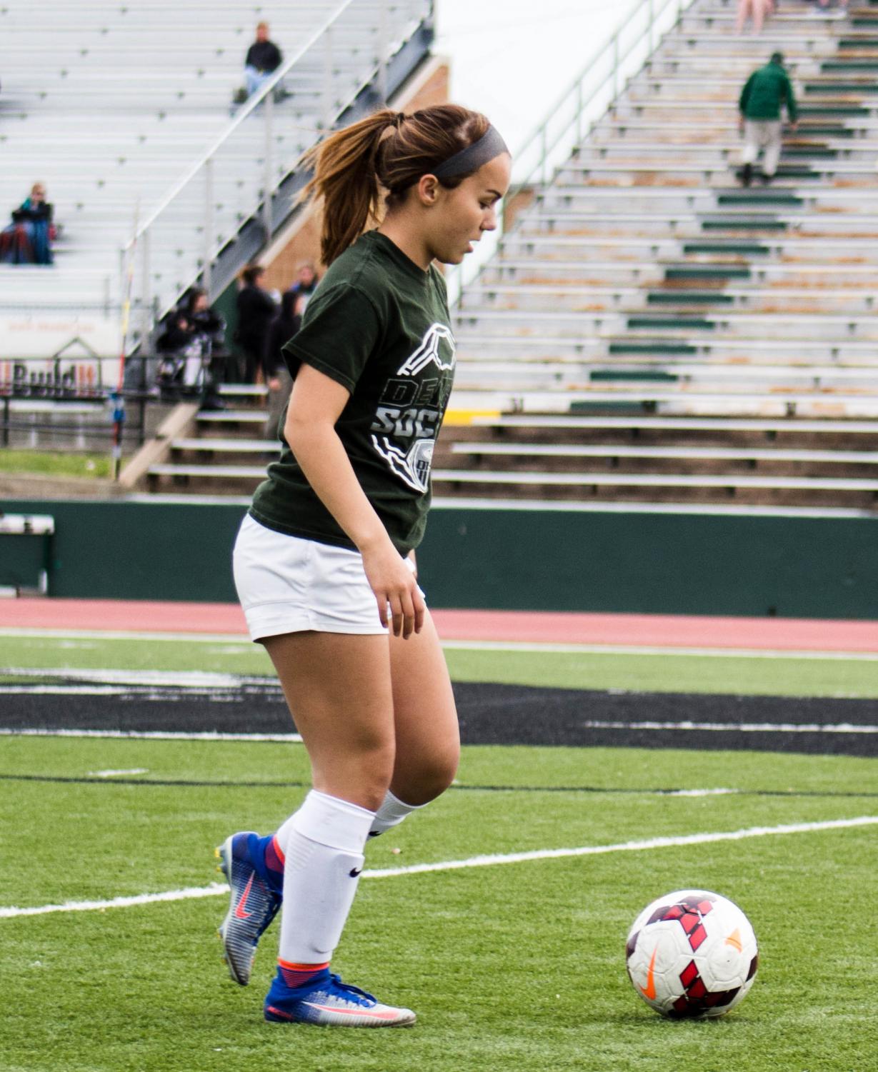 Girls varsity soccer vs. Newton (Photo Gallery by Devon DuBree)