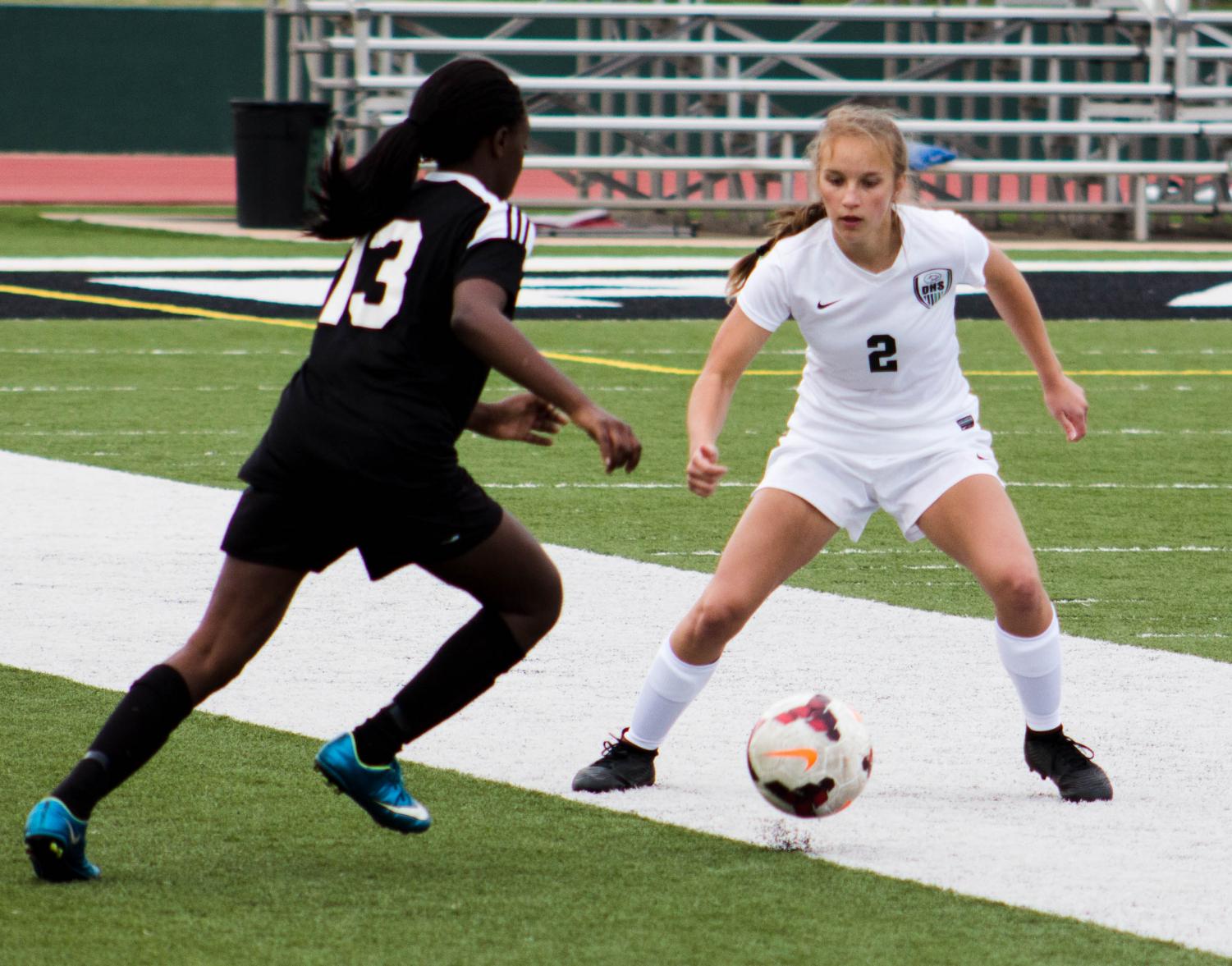 Girls varsity soccer vs. Newton (Photo Gallery by Devon DuBree)