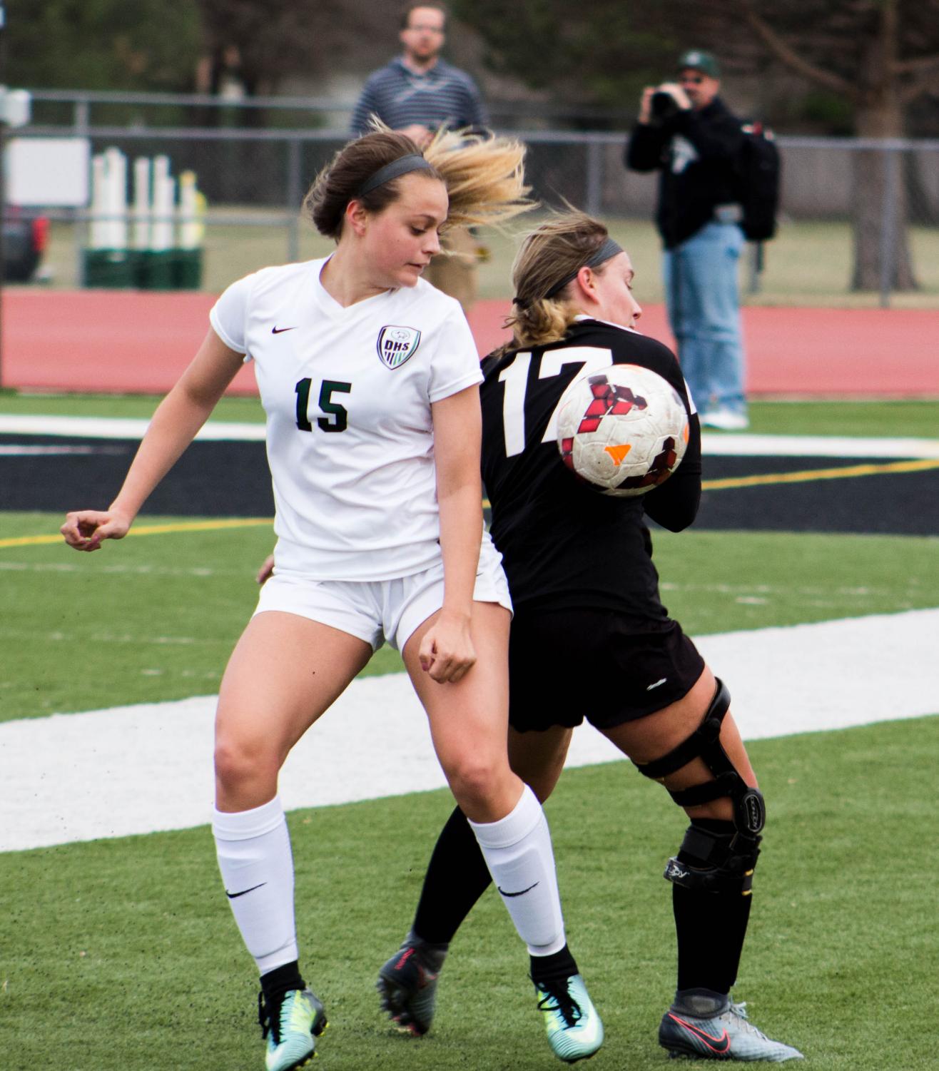 Girls varsity soccer vs. Newton (Photo Gallery by Devon DuBree)