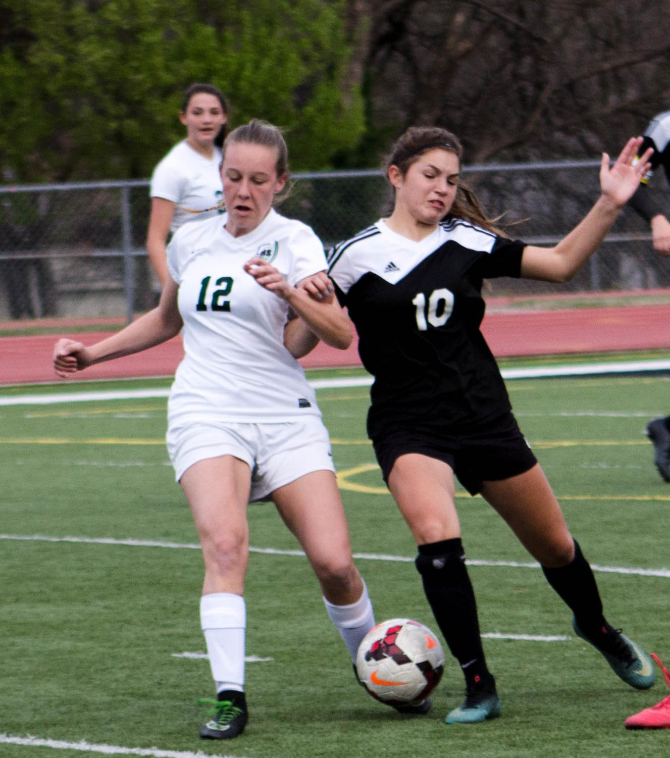 Girls varsity soccer vs. Newton (Photo Gallery by Devon DuBree)