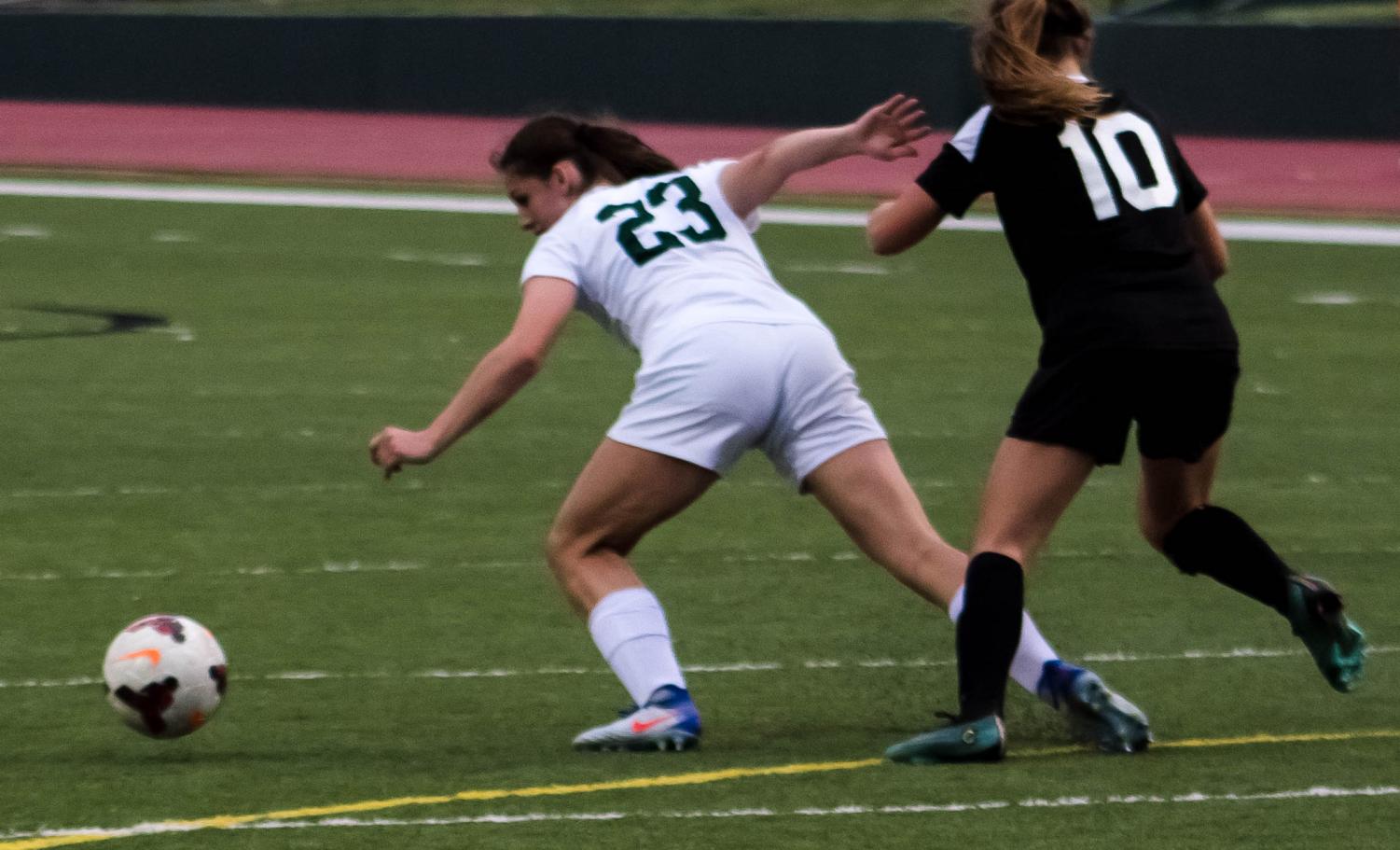 Girls varsity soccer vs. Newton (Photo Gallery by Devon DuBree)