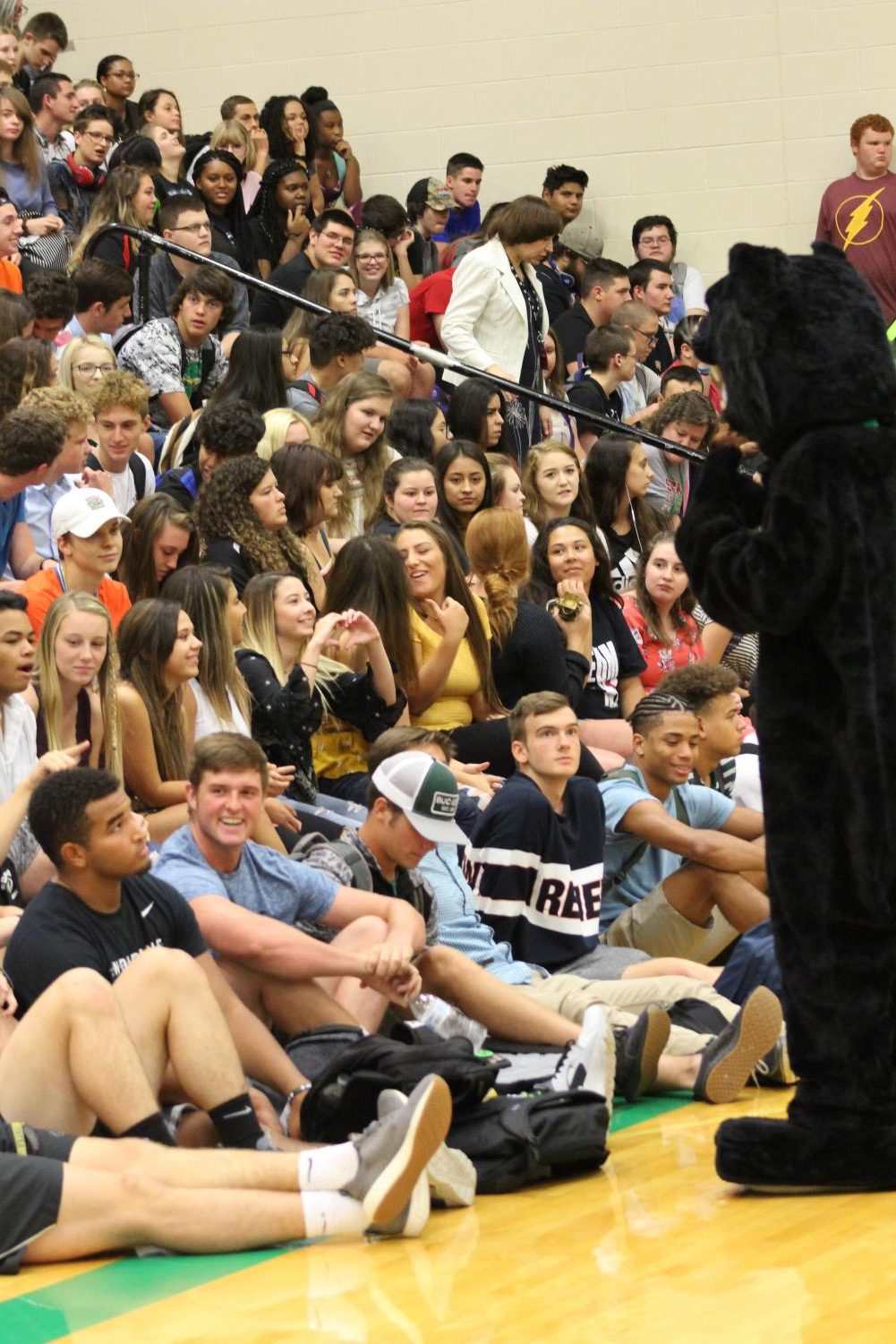 First+pep+assembly+of+the+year+8%2F16%2F18+%28Photos+by+Caitlyn+Dunn%29