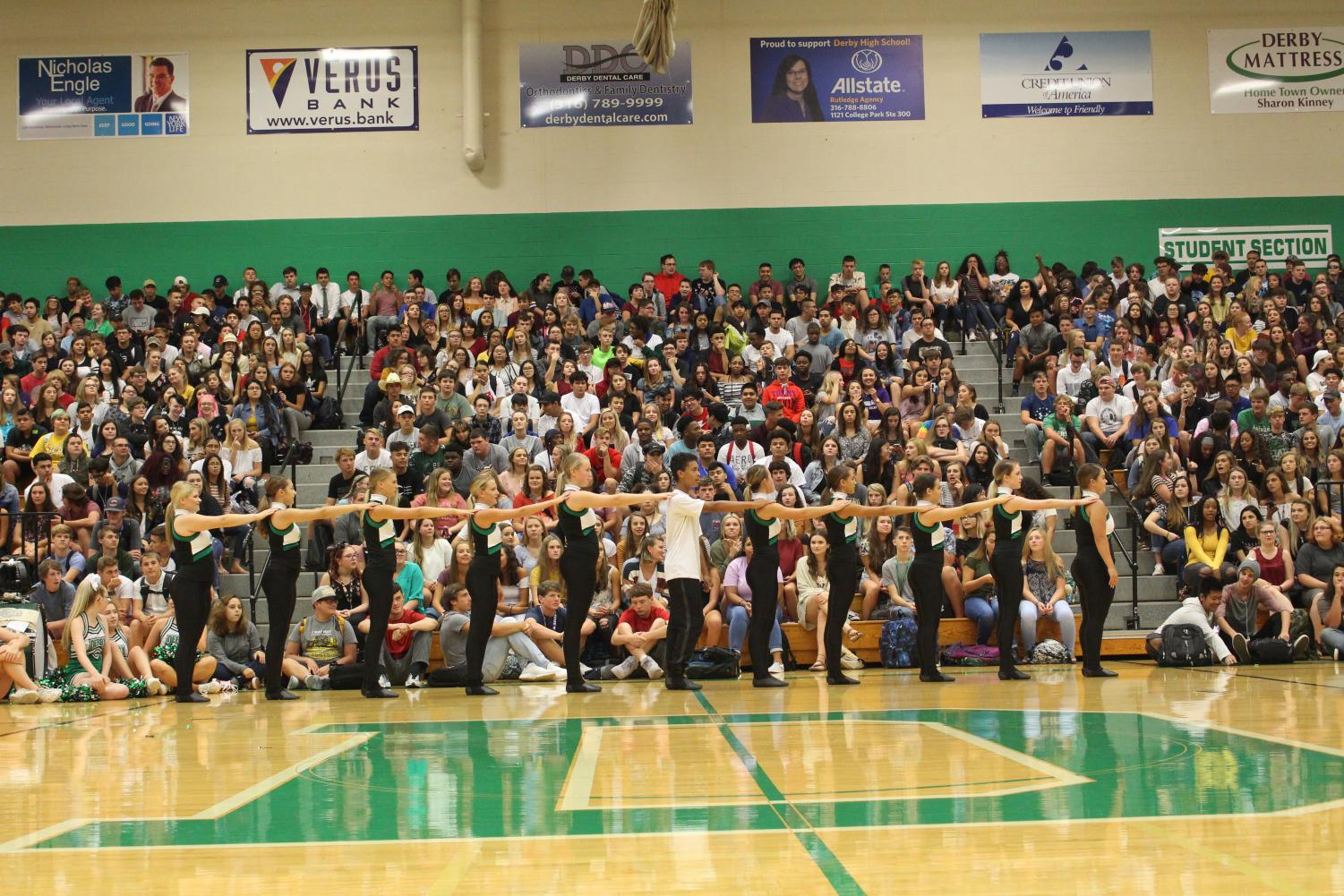 First+pep+assembly+of+the+year+8%2F16%2F18+%28Photos+by+Caitlyn+Dunn%29
