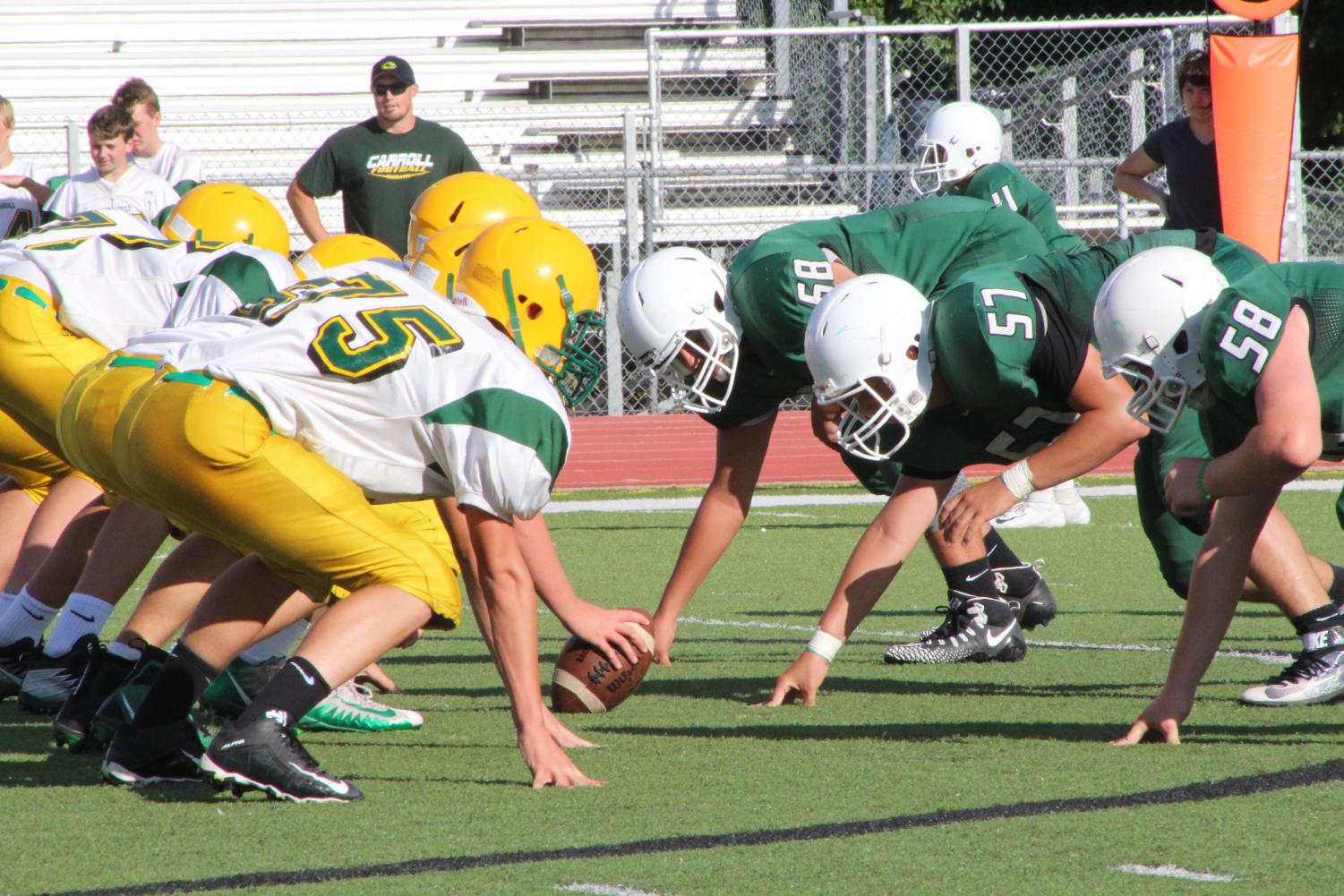 Freshman and JV Football vs. Bishop Carroll (Photos by Sara Brown) – Panther's Tale
