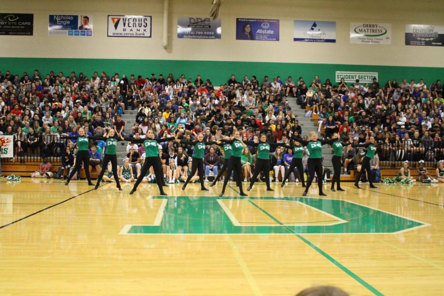 Homecoming pep assembly