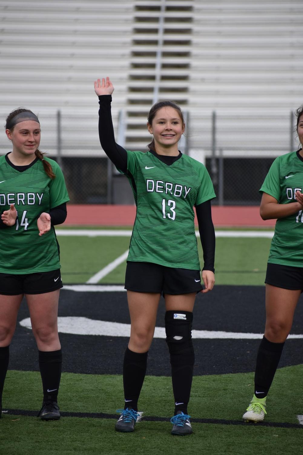 5/9/19 Derby Varsity Girls Soccer vs. Newton (photo gallery by Damien Matmanivong)