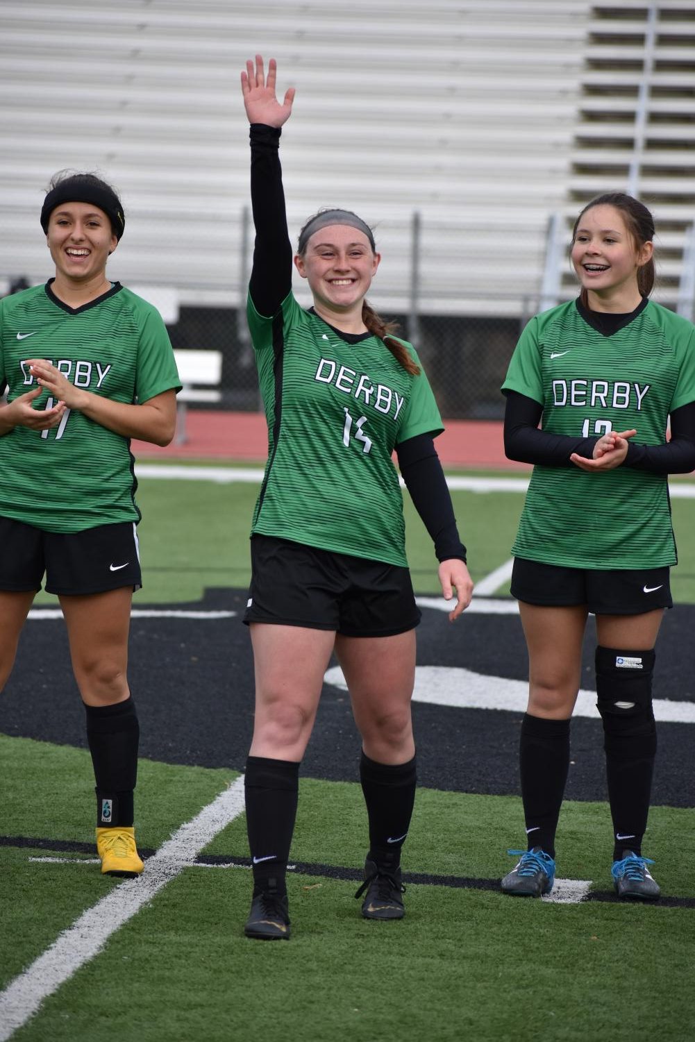 5/9/19 Derby Varsity Girls Soccer vs. Newton (photo gallery by Damien Matmanivong)