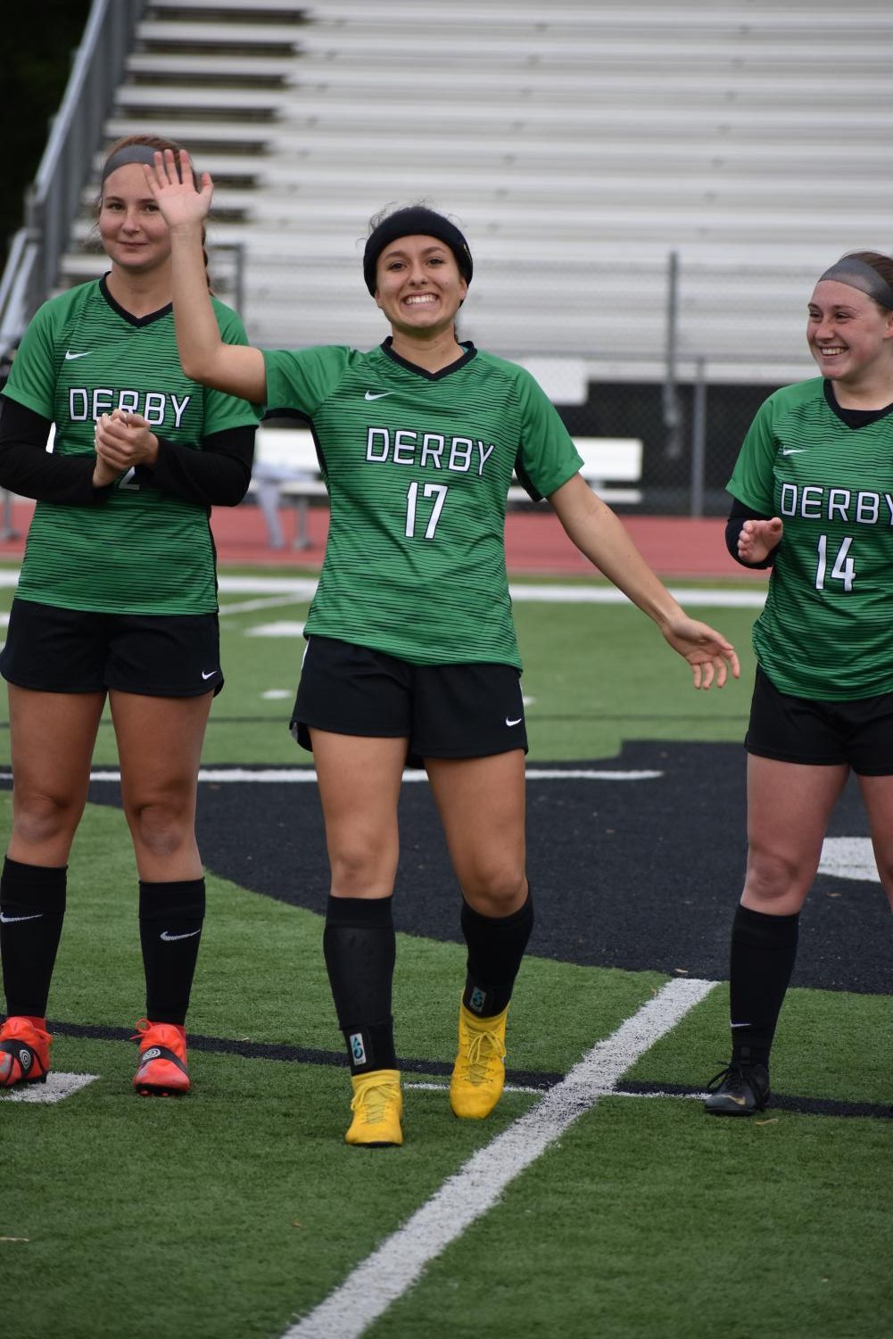 5/9/19 Derby Varsity Girls Soccer vs. Newton (photo gallery by Damien Matmanivong)