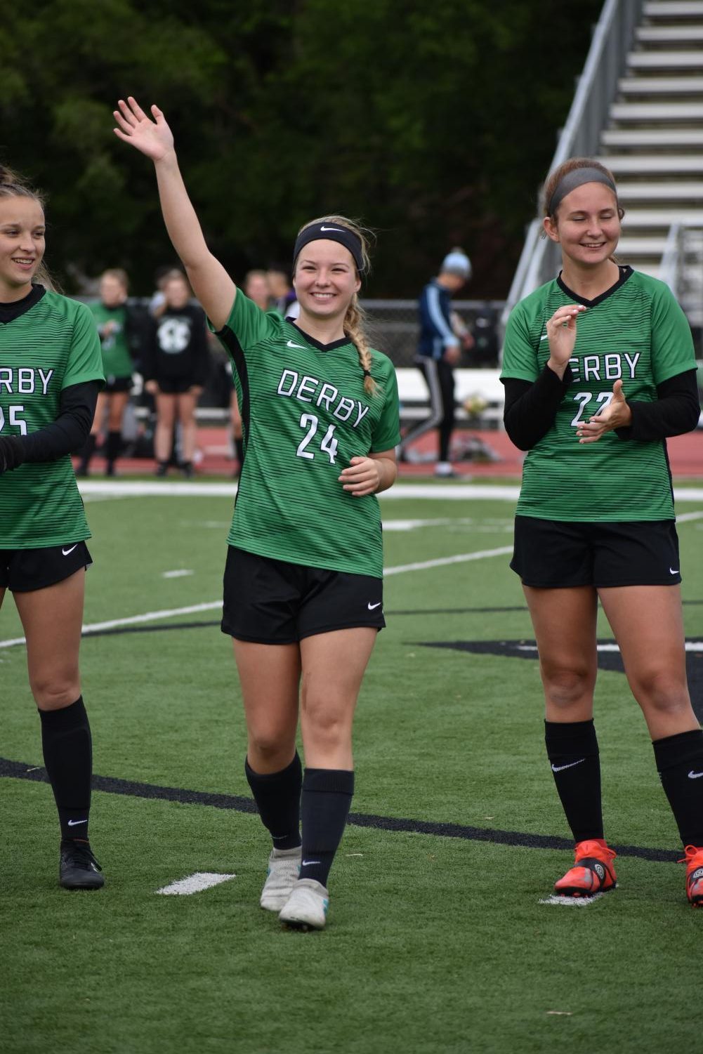 5/9/19 Derby Varsity Girls Soccer vs. Newton (photo gallery by Damien Matmanivong)