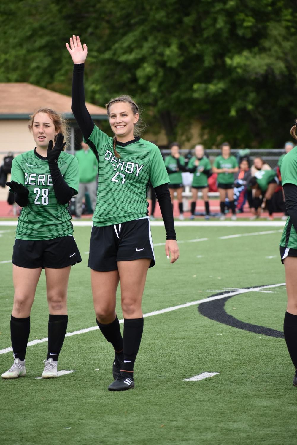 5/9/19 Derby Varsity Girls Soccer vs. Newton (photo gallery by Damien Matmanivong)