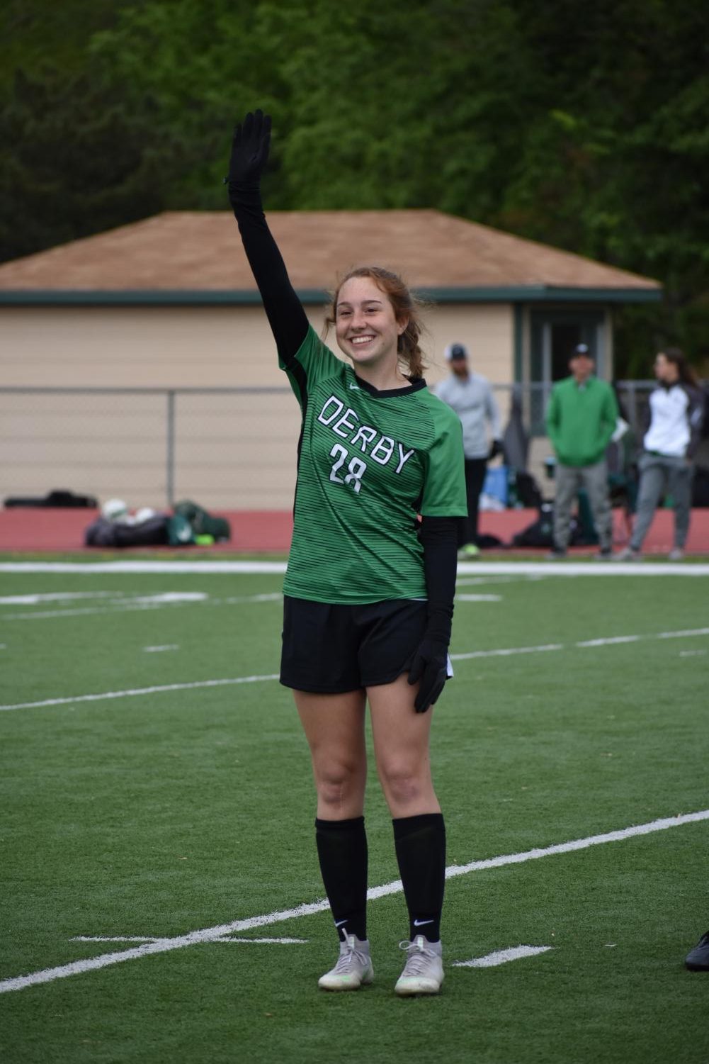 5/9/19 Derby Varsity Girls Soccer vs. Newton (photo gallery by Damien Matmanivong)