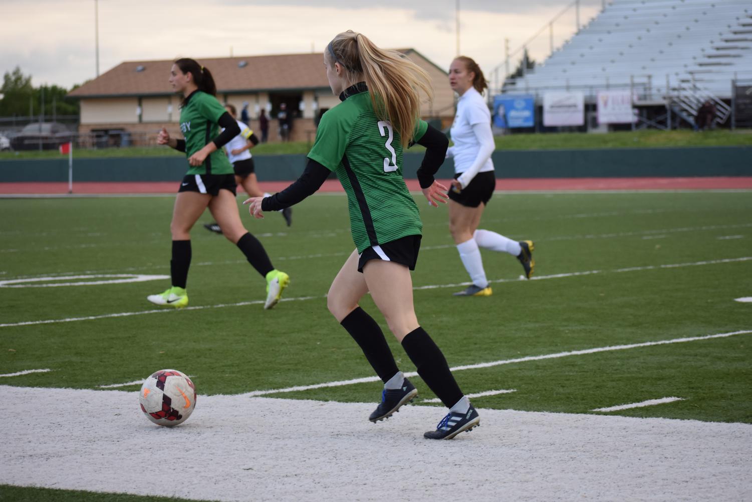 5/9/19 Derby Varsity Girls Soccer vs. Newton (photo gallery by Damien Matmanivong)