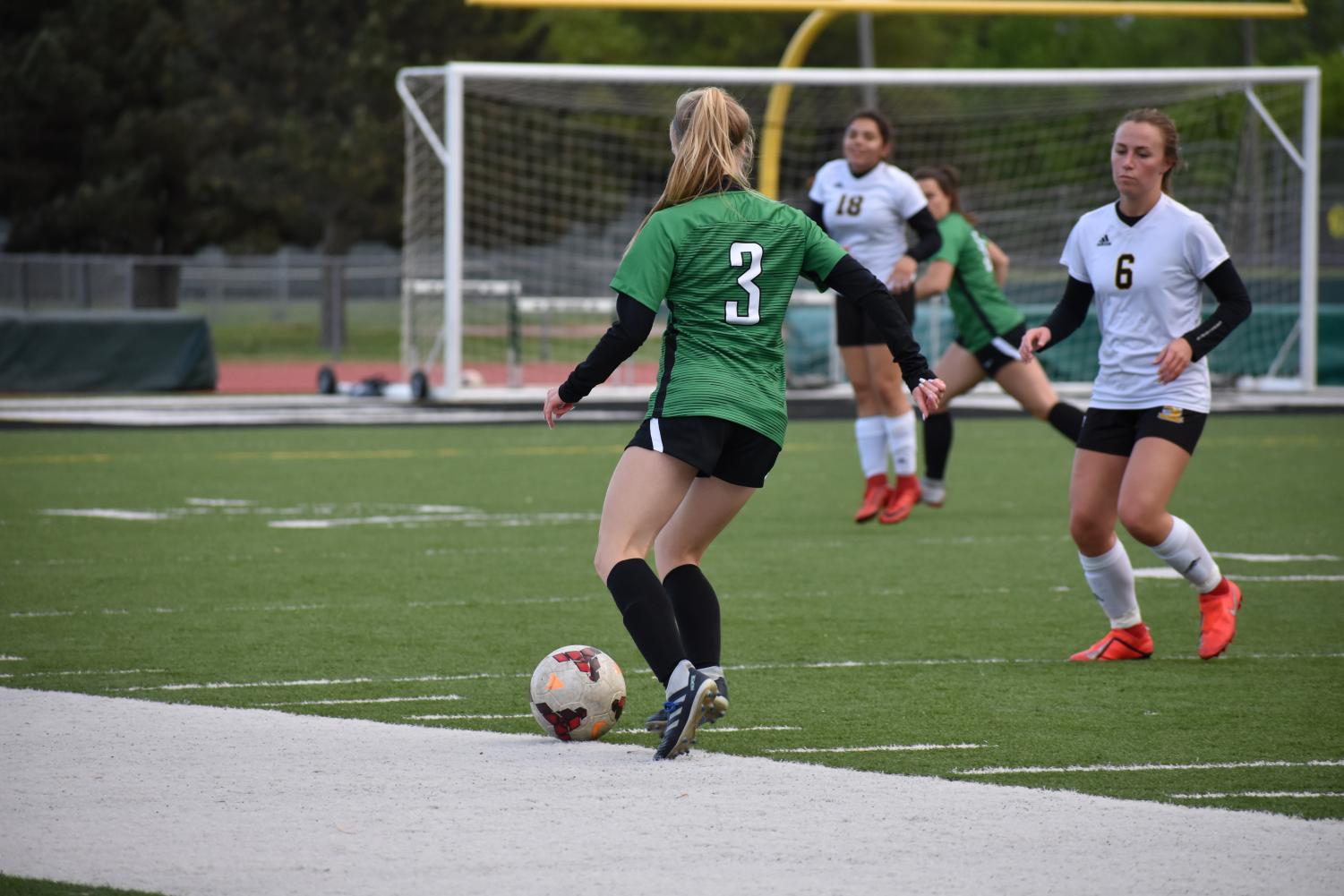 5/9/19 Derby Varsity Girls Soccer vs. Newton (photo gallery by Damien Matmanivong)