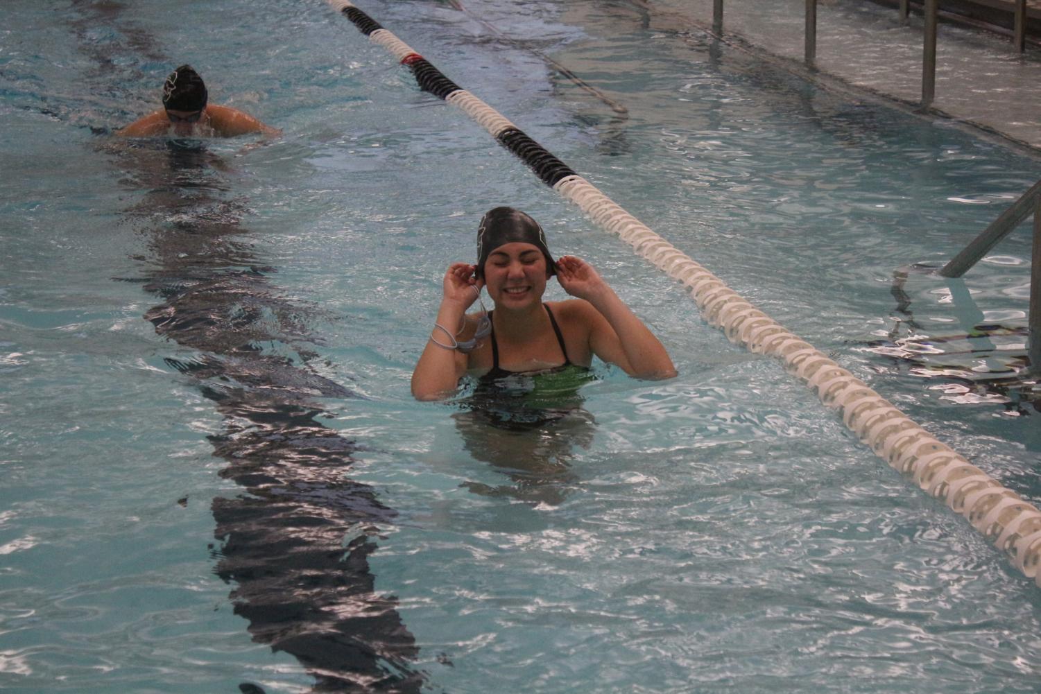 Girls Swim Senior Night 4/31 (Photos by Kiley Hale)