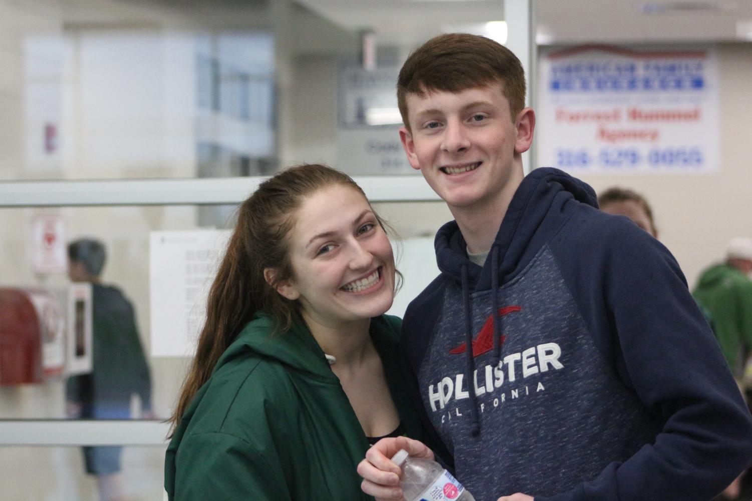 Girls Swim Senior Night 4/31 (Photos by Kiley Hale)