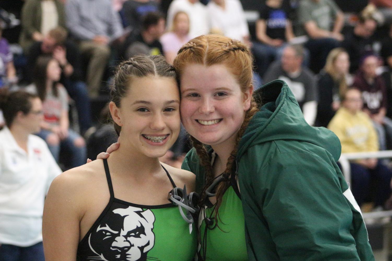 Girls Swim Senior Night 4/31 (Photos by Kiley Hale)