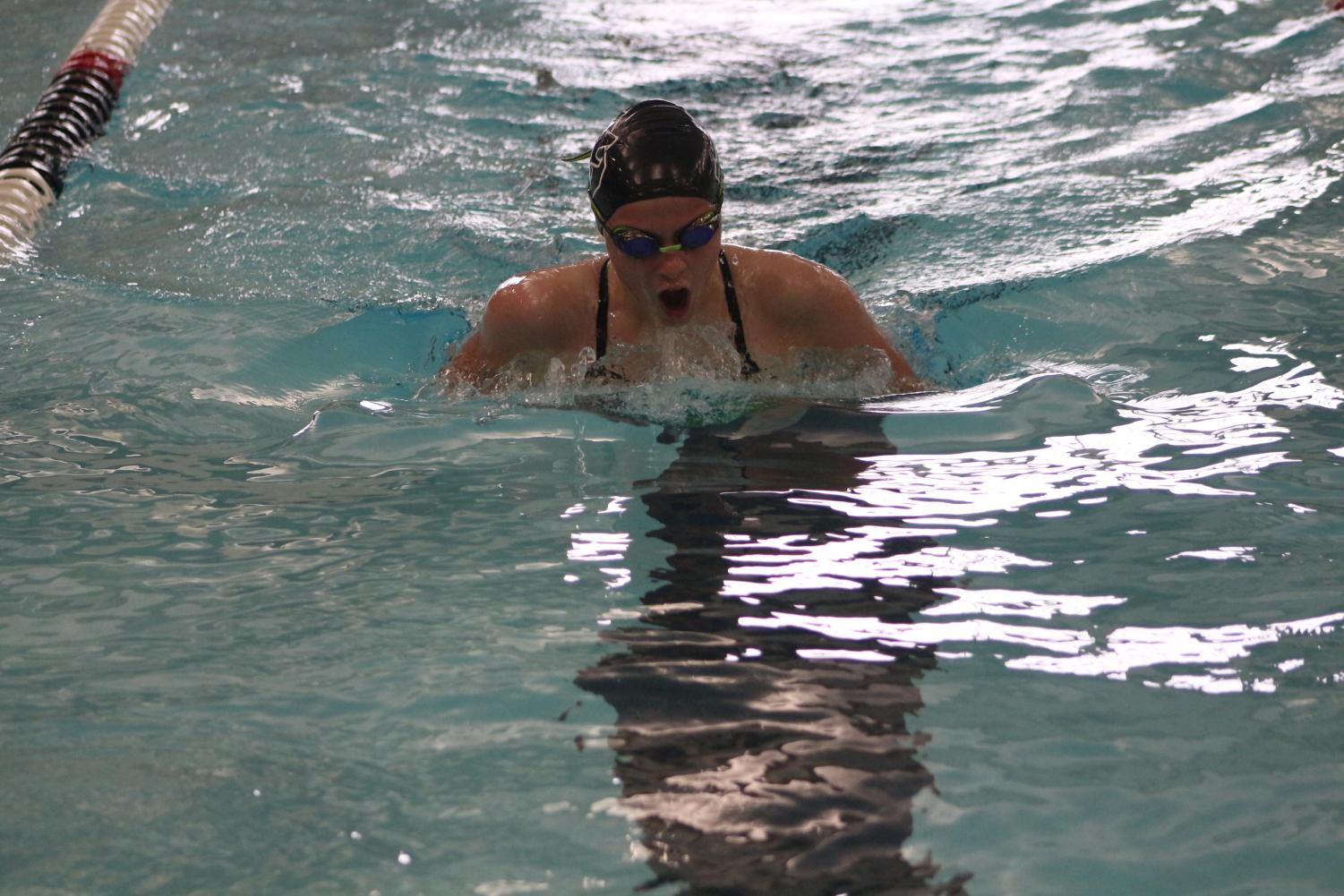 Girls Swim Senior Night 4/31 (Photos by Kiley Hale)