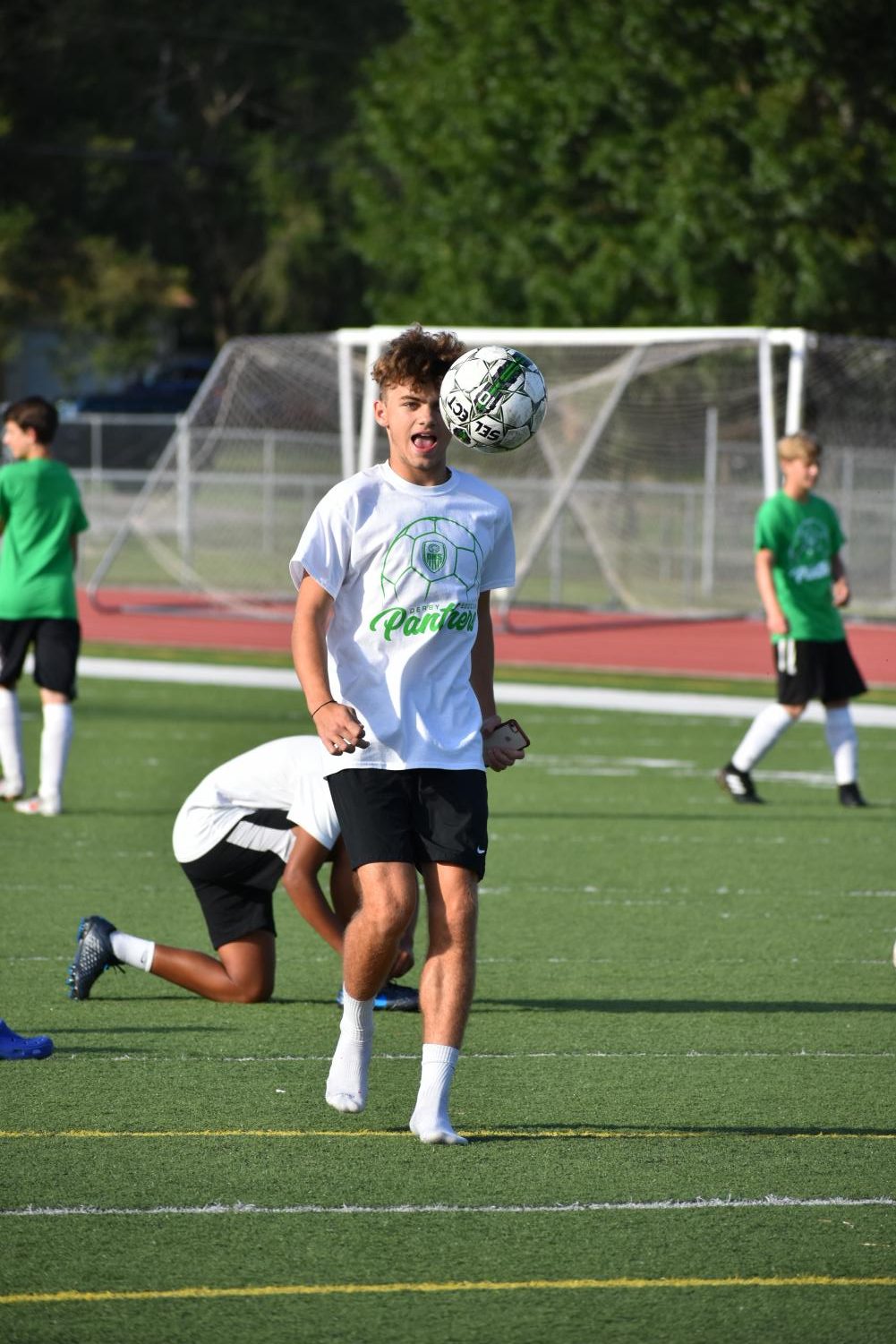 8/23/19 Derby soccer alumni game (Photos by Damien Matmanivong