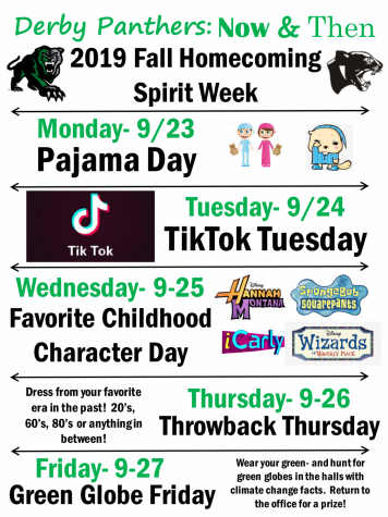 2019 fall homecoming activities and spirit week schedule – Panther's Tale