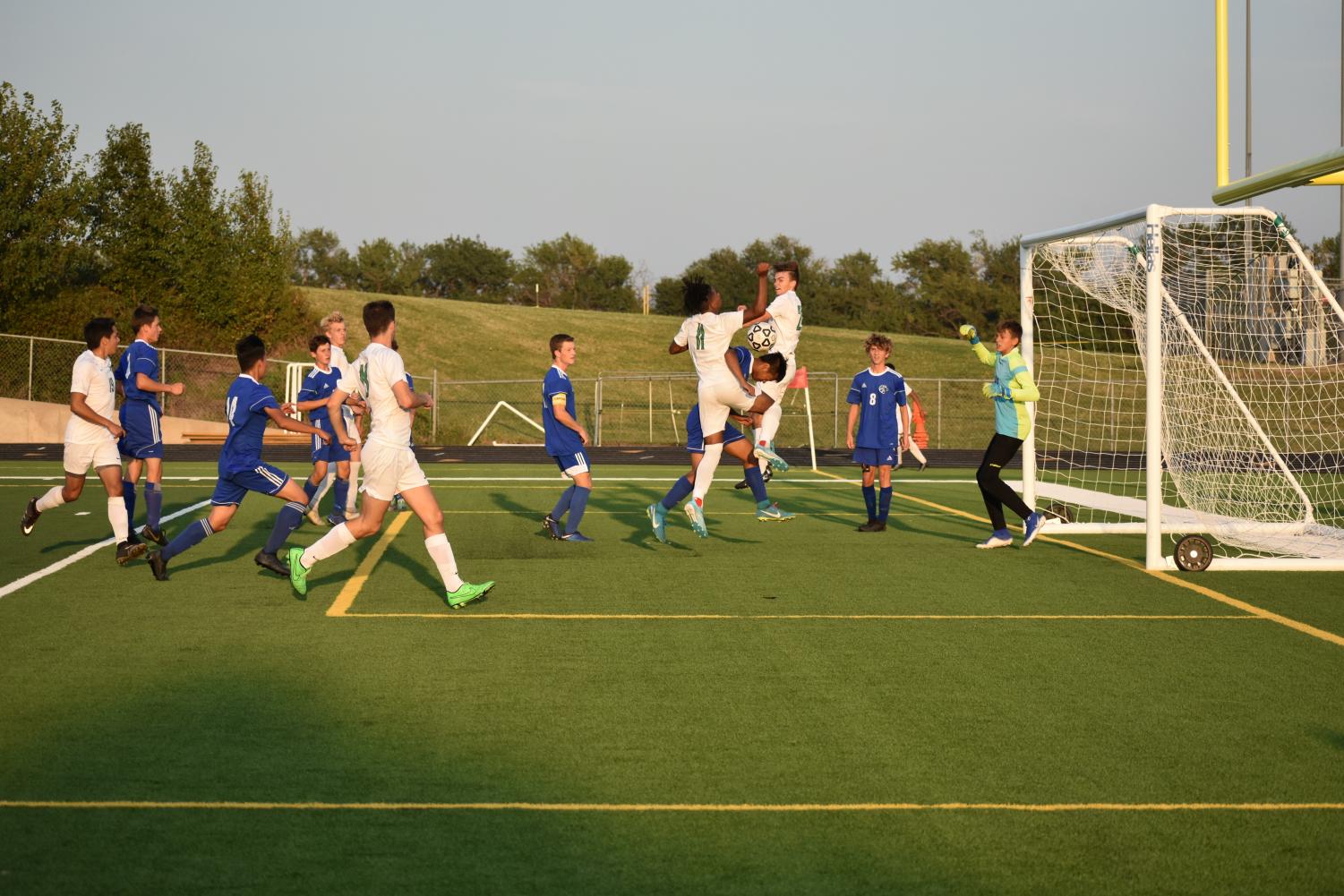 Boys+varsity+soccer+vs.+Goddard+%28Photos+by+Damien+Matmanivong%29