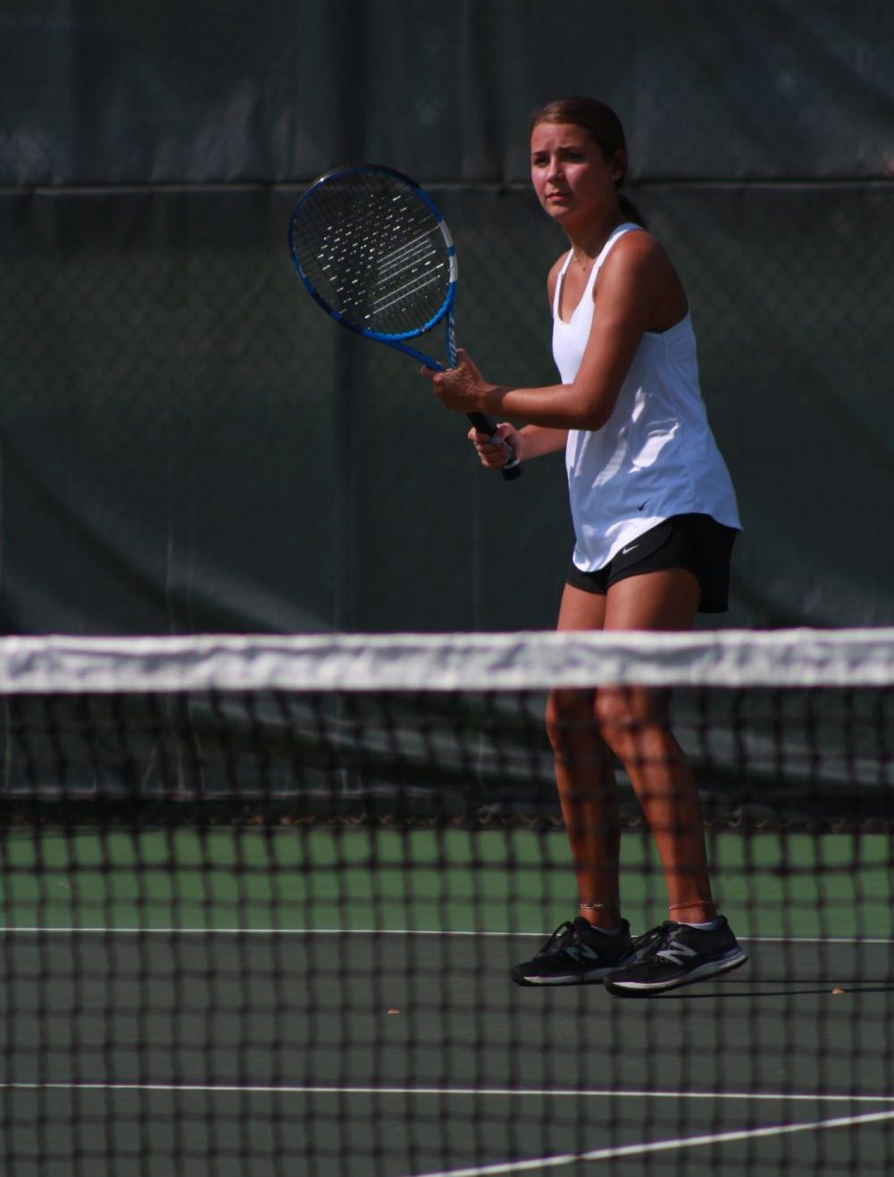Girls+tennis+vs.+Campus+%28Photos+by+Sara+Brown%29
