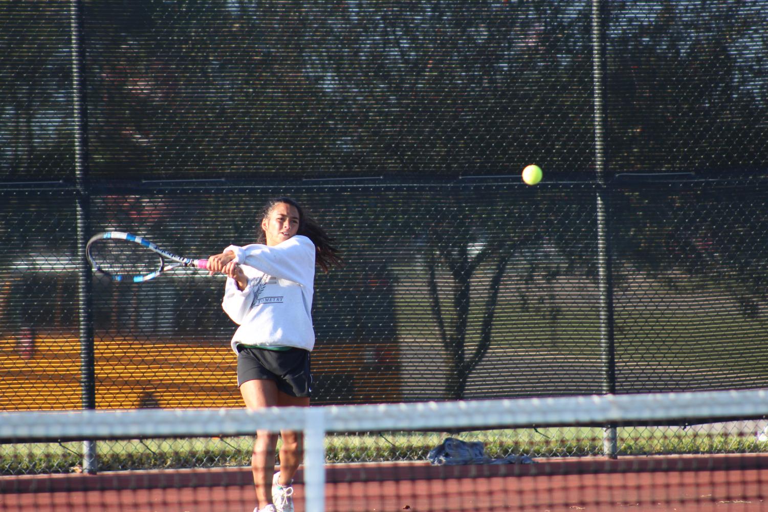 Varsity and JV tennis at Emporia (Photos by Kiley Hale)