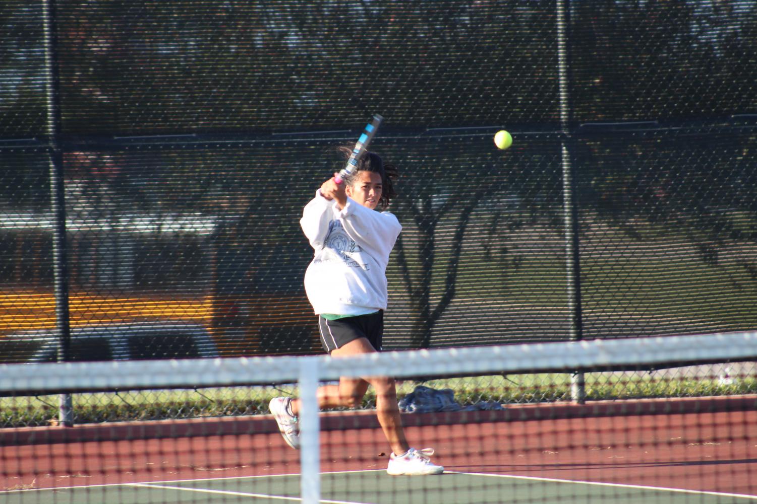 Varsity and JV tennis at Emporia (Photos by Kiley Hale)